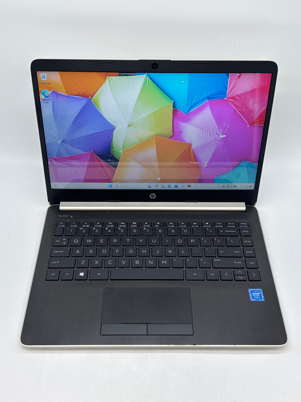 HP 14-cf0011ds Laptop Celeron N4000 4GB RAM 64GB SD - Used