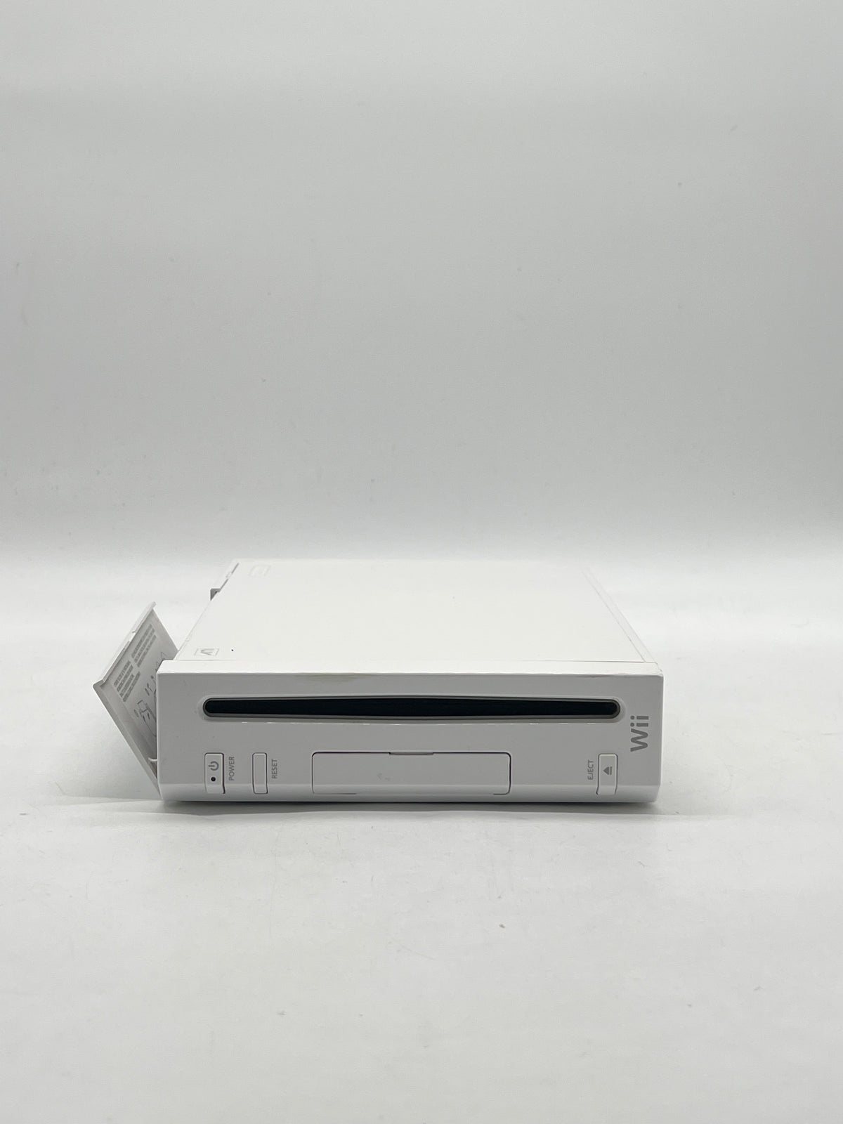 Nintendo Wii RVL-001 512MB White Console Only - Broken Side Cover