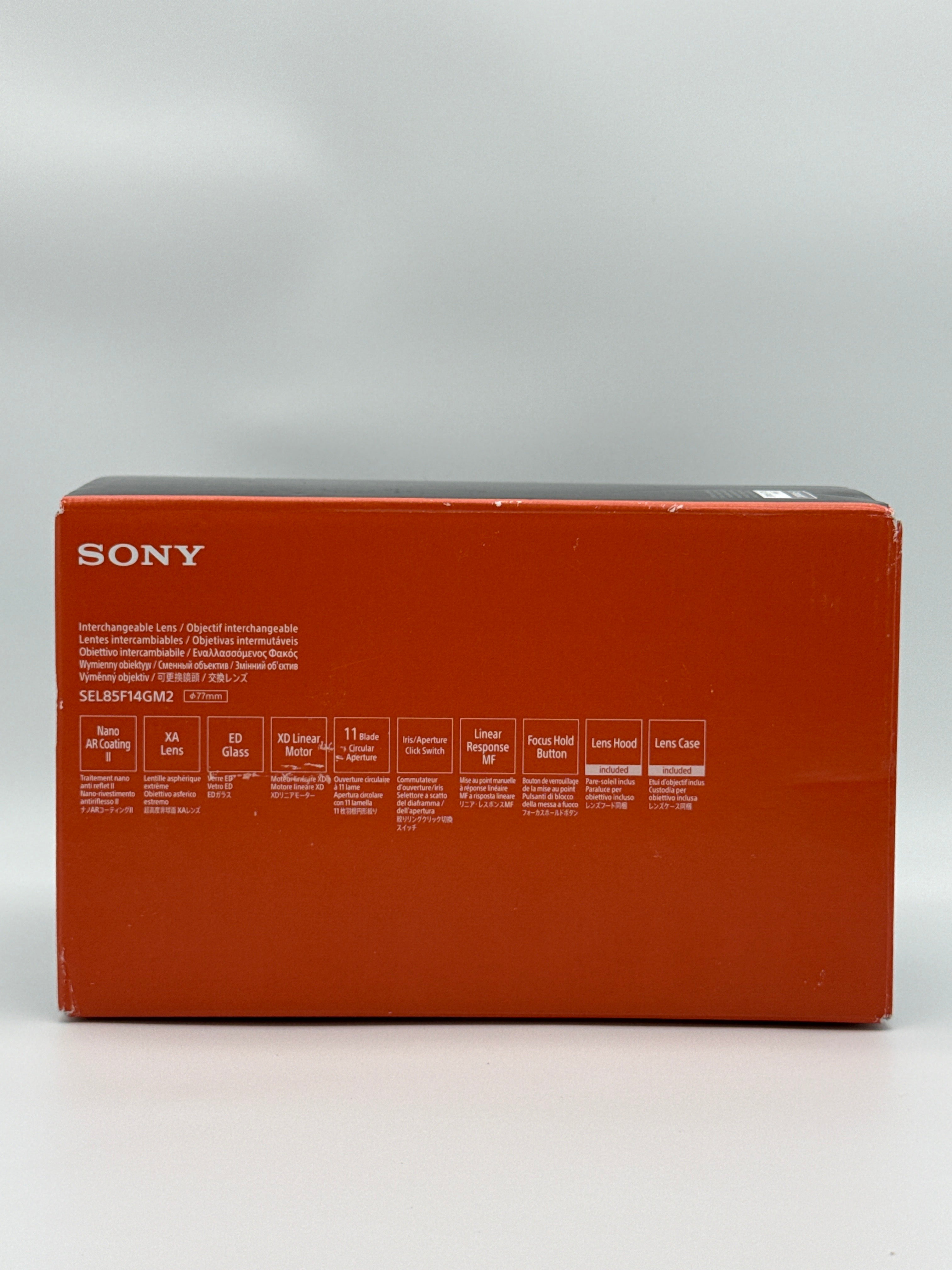 Sony FE 85mm f/1.4 GM II SEL85F14GM2 Portrait Prime Sony E Mount - New