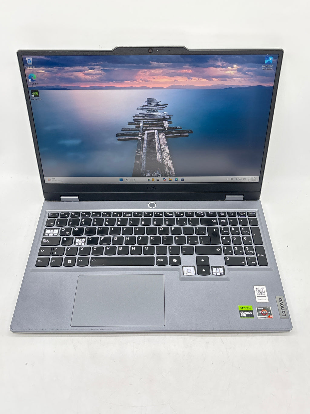 Lenovo LOQ 15ARP9 15" AMD Ryzen 5 7235HS 8GB RAM 512GB SSD RTX 3050 - READ