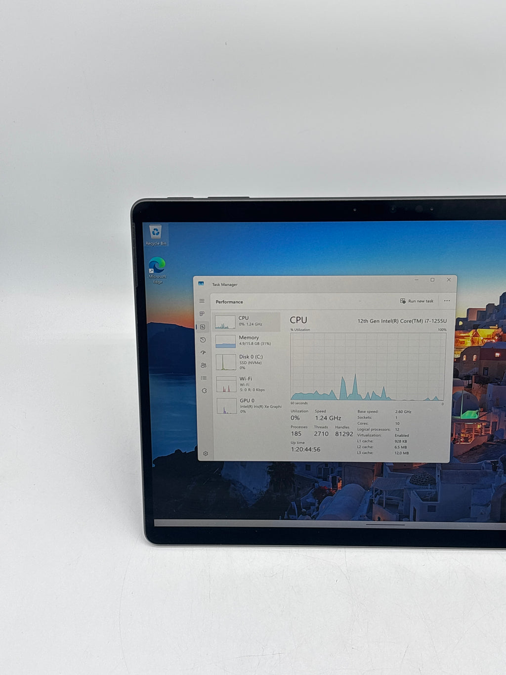 Microsoft Surface Pro 9 2038 i7-1255U 16GB RAM 512GB SSD Black