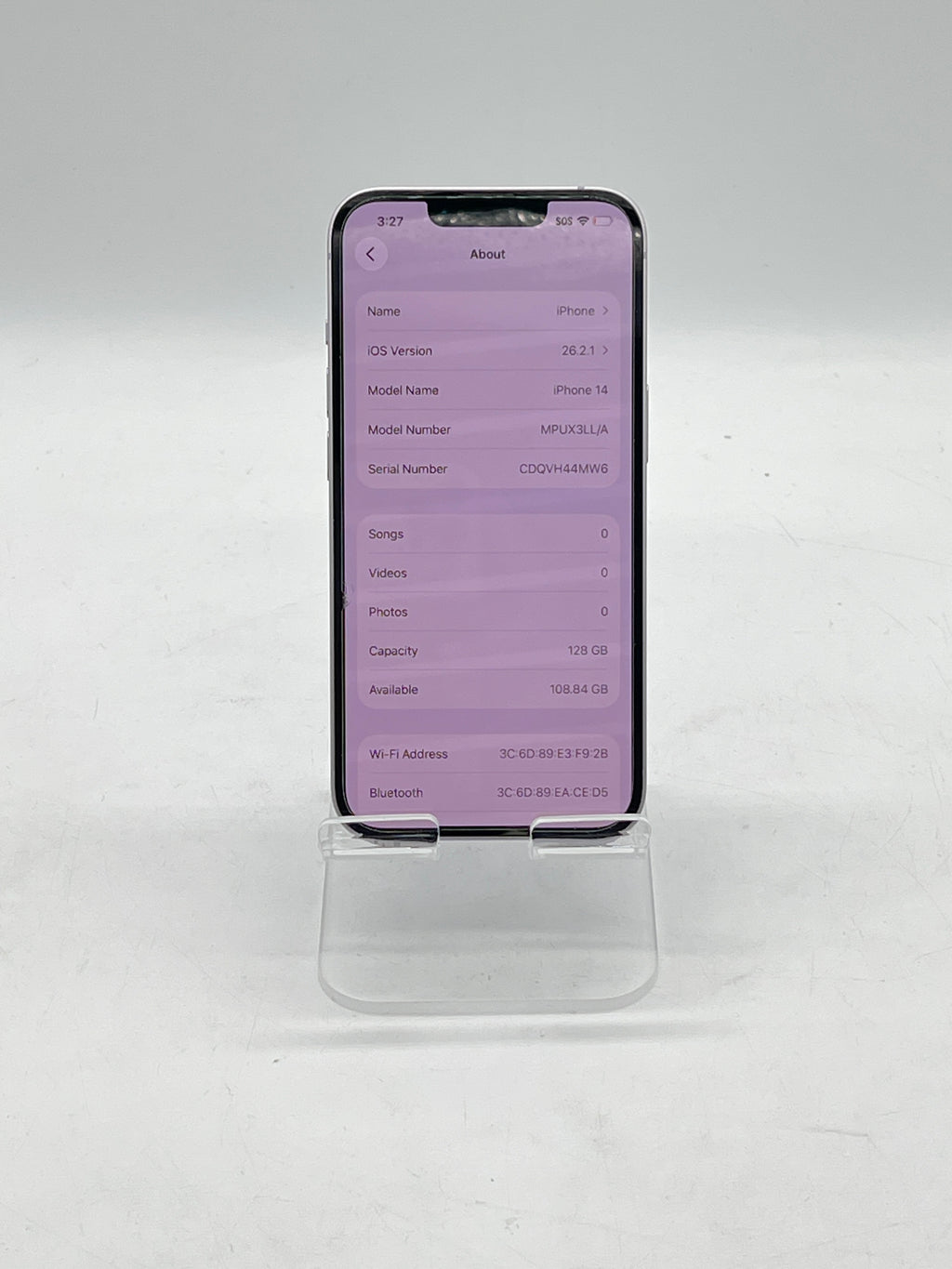 Apple iPhone 14 128GB Unlocked Purple - Used