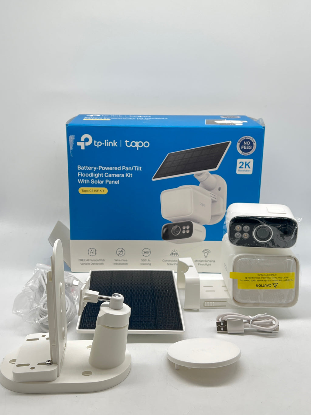 TP-Link Tapo C615F Kit Security Camera Used with Box