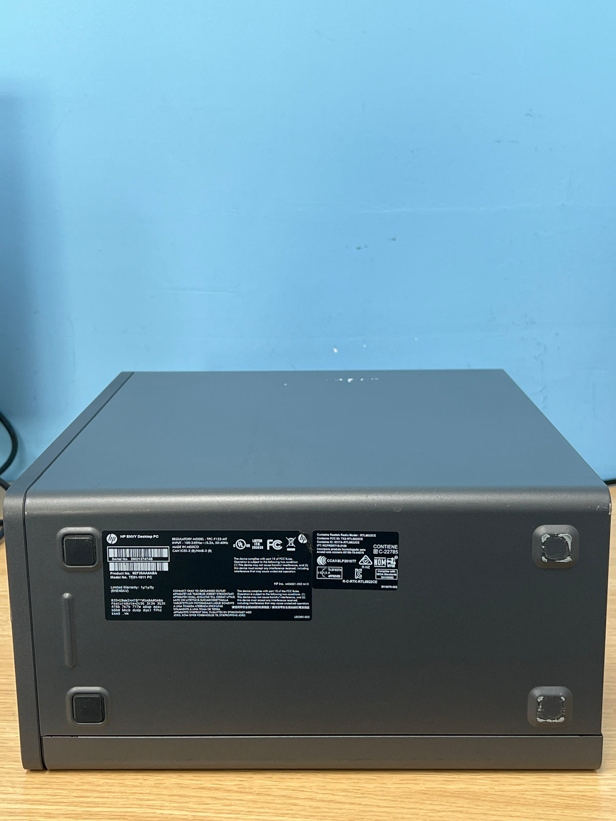HP ENVY Desktop TE01-1011 i7-10700 16GB RAM 512GB SSD Black - Used