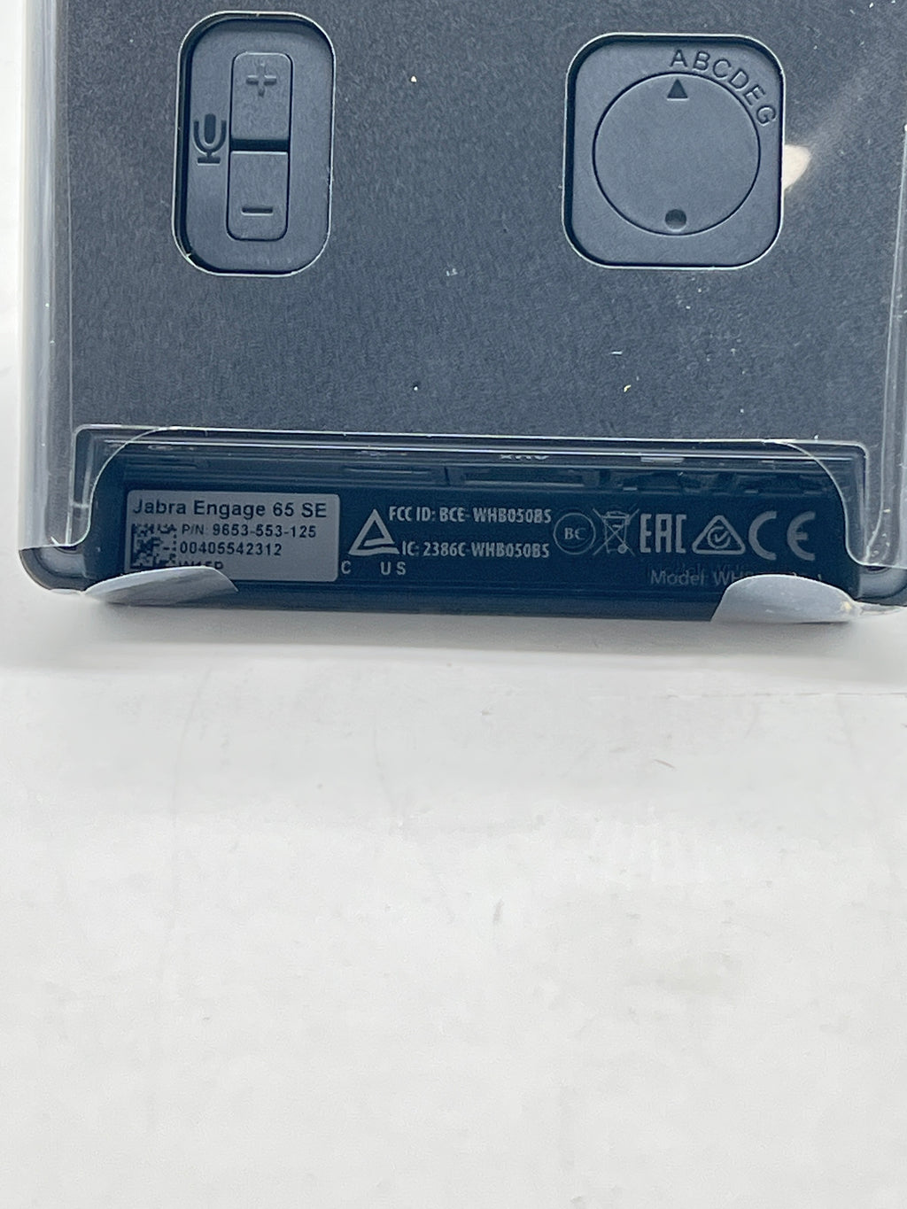 Jabra Engage 65 Convertible Ear-Hook Headset Black 9653-553-125
