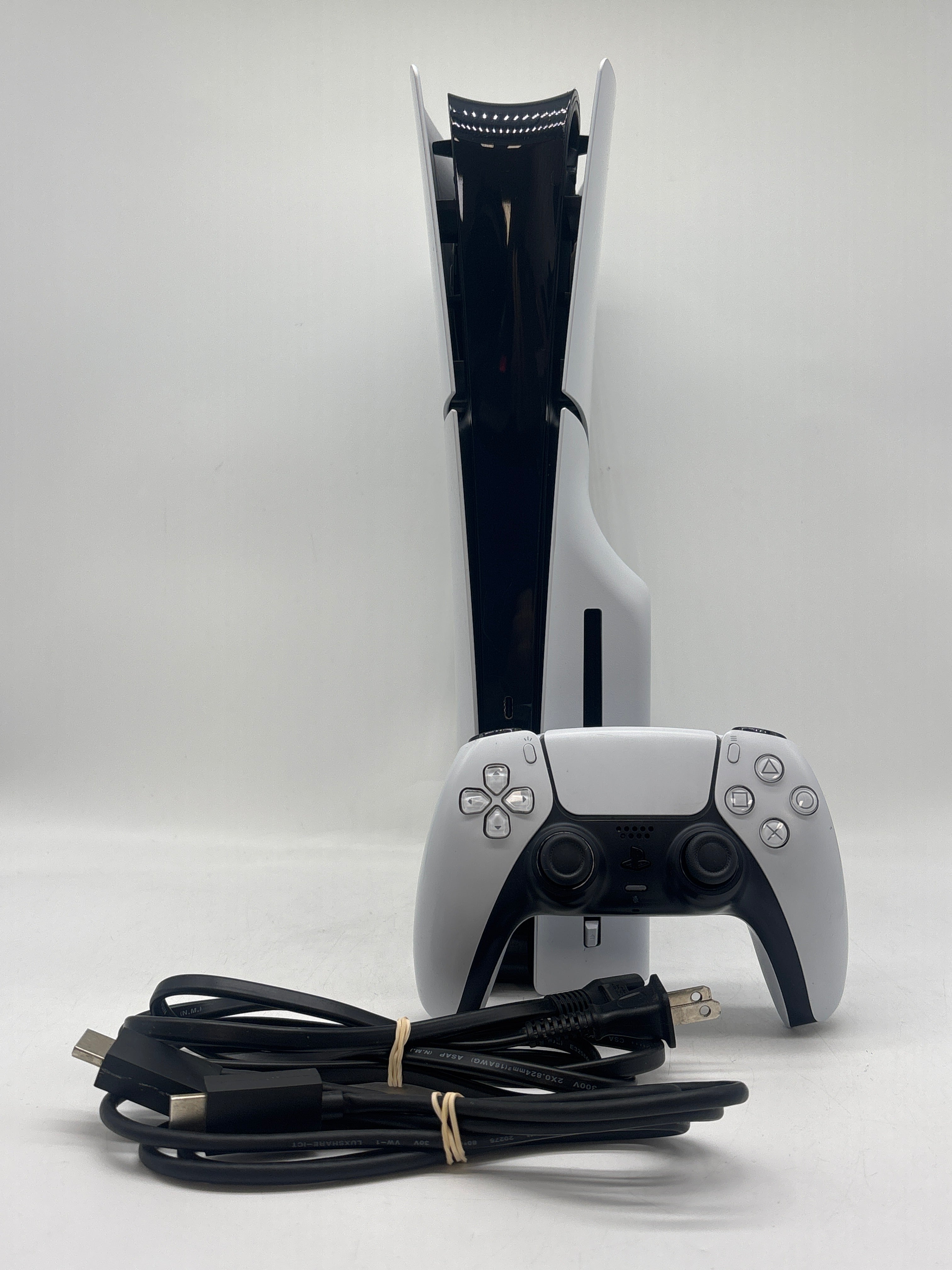 Sony PlayStation 5 Digital Edition CFI-2015 1TB W/ Disc Drive + Controller + Cables - Used