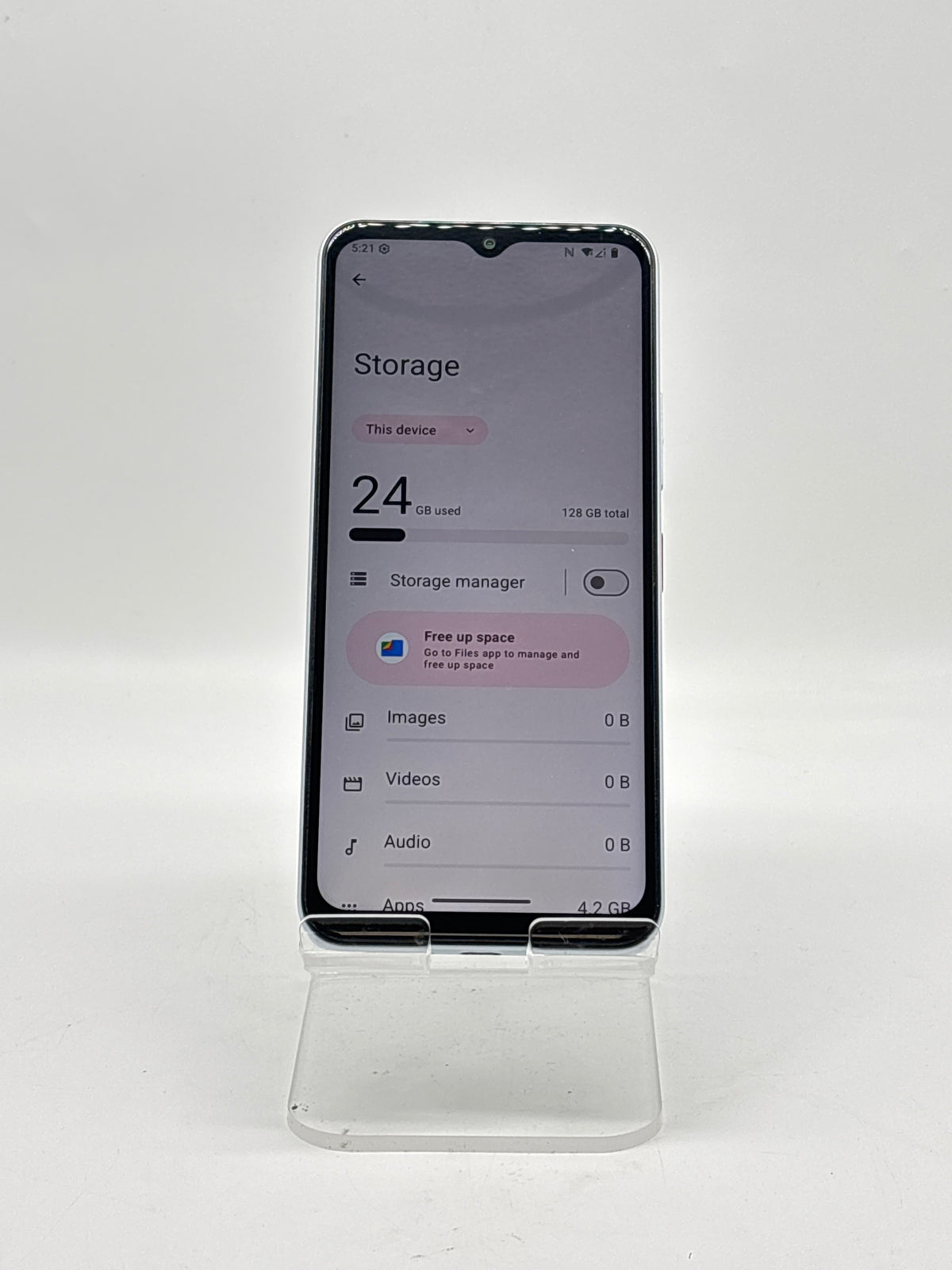 T-Mobile REVVL 8 5G 128GB White Compatible with T-Mobile Read