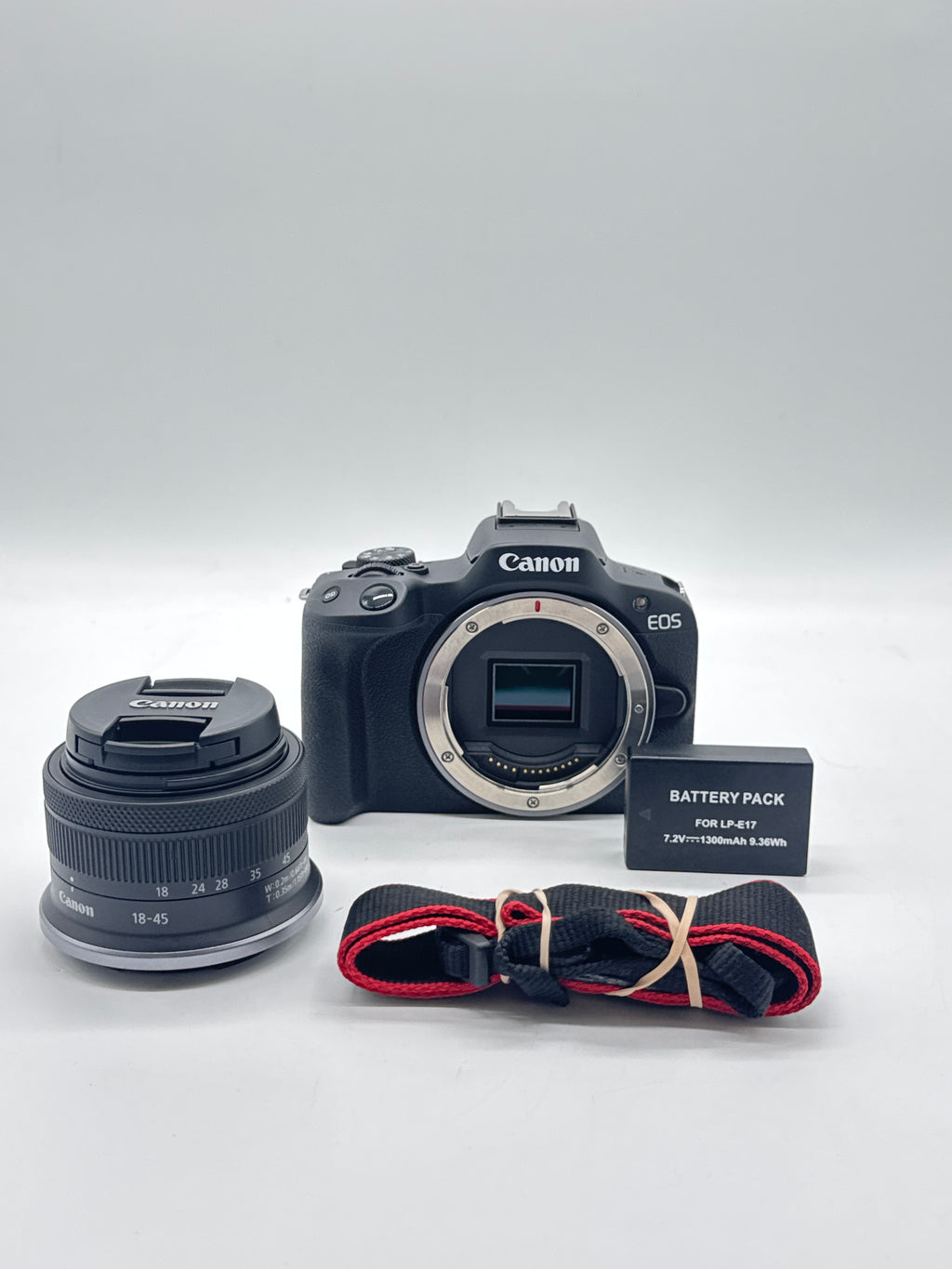Canon EOS R50 Mirrorless Interchangeable Lens Digital Camera Black - Used