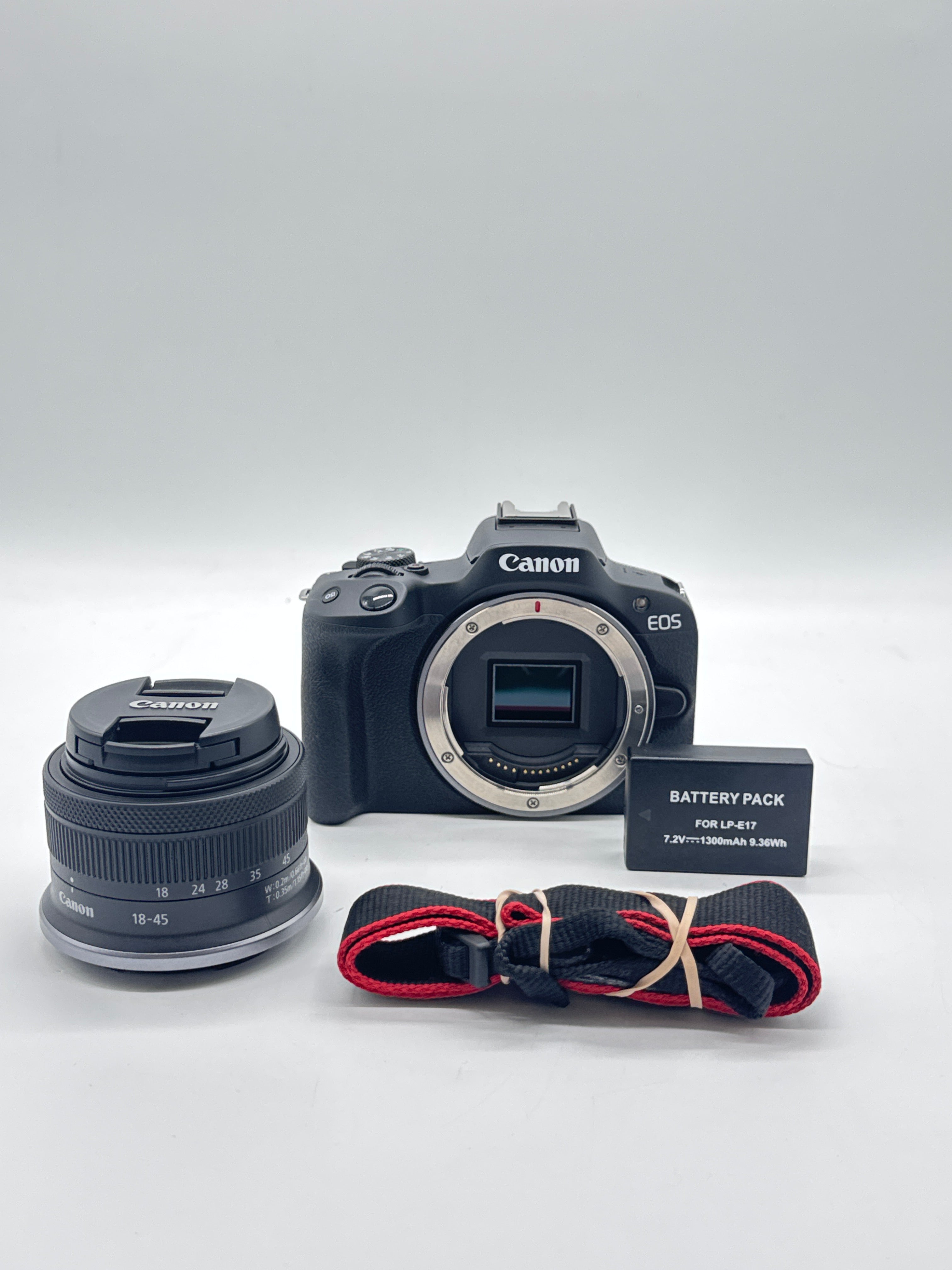 Canon EOS R50 Mirrorless Interchangeable Lens Digital Camera Black - Used