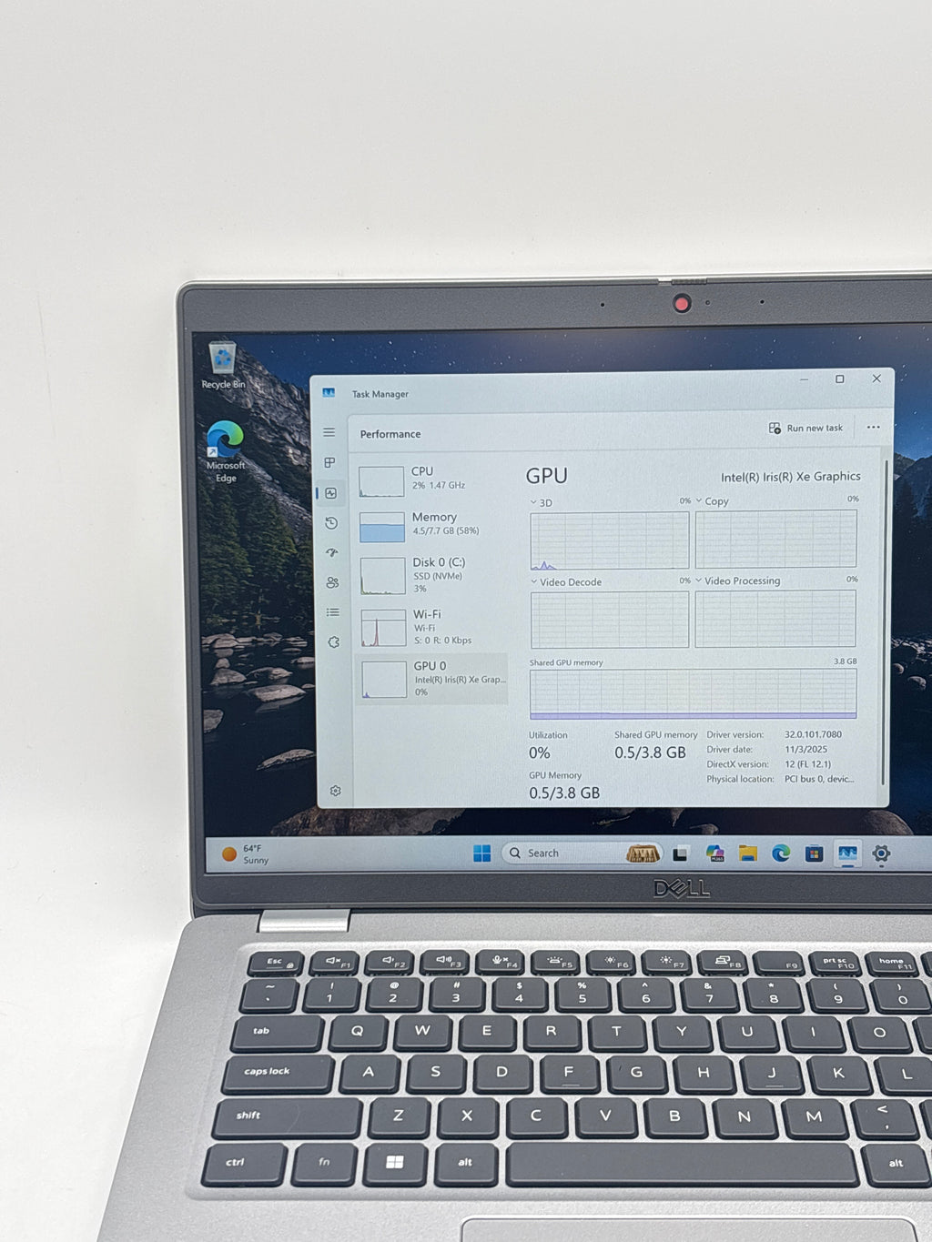 Dell Latitude 5430 i5-1245U 8GB RAM 256GB SSD - Cellular