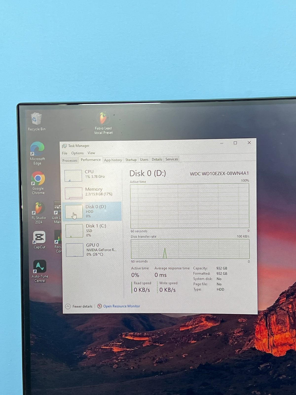 Lenovo Legion T5 26AMR5 AMD Ryzen 7 5800 16GB RAM 256GB SSD+1TB HDD RTX 3060 - Used