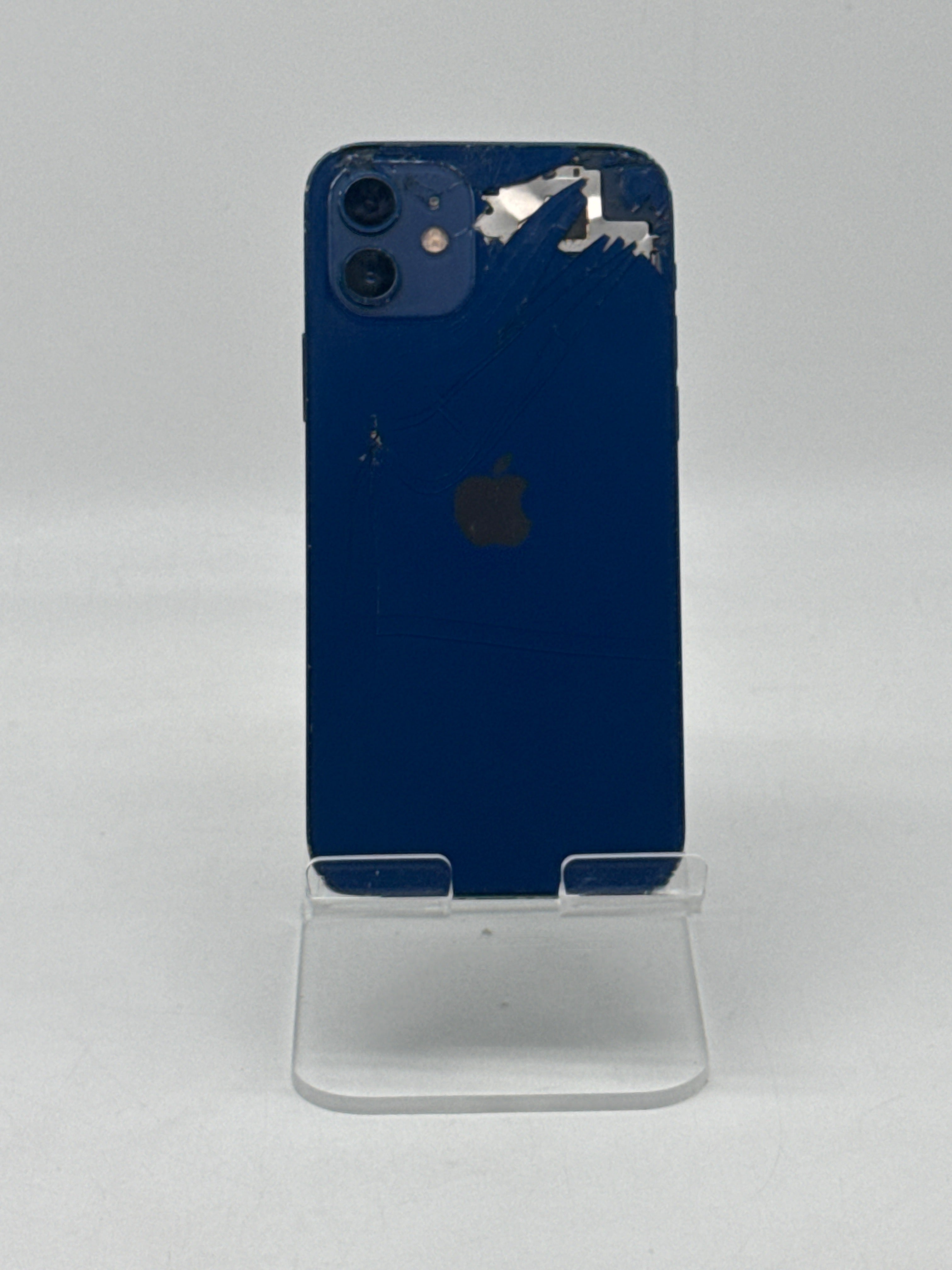 Apple iPhone 12 64GB Factory Unlocked - Cracked Back and Bad LCD