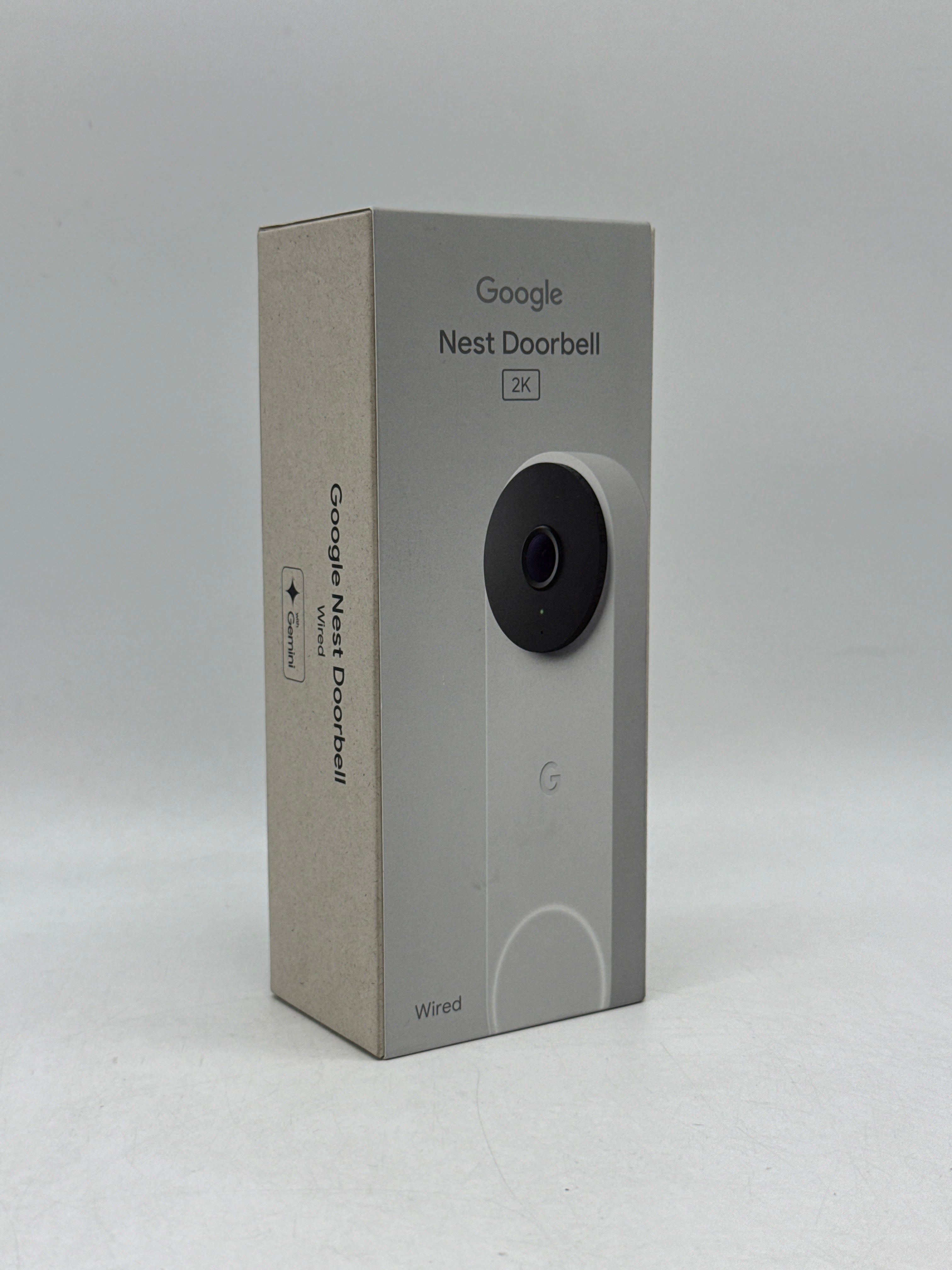 Google Nest Doorbell 2K Wired 3rd Gen G6PPP New In Box