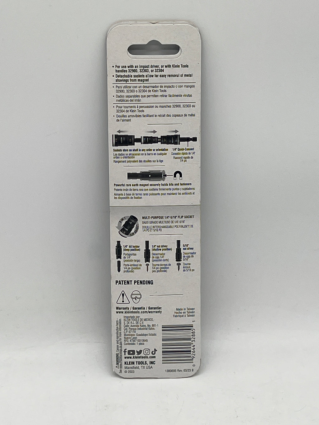Klein Tools 32933G Bit Set 7 Pieces Black Steel T25 Hex New In Box