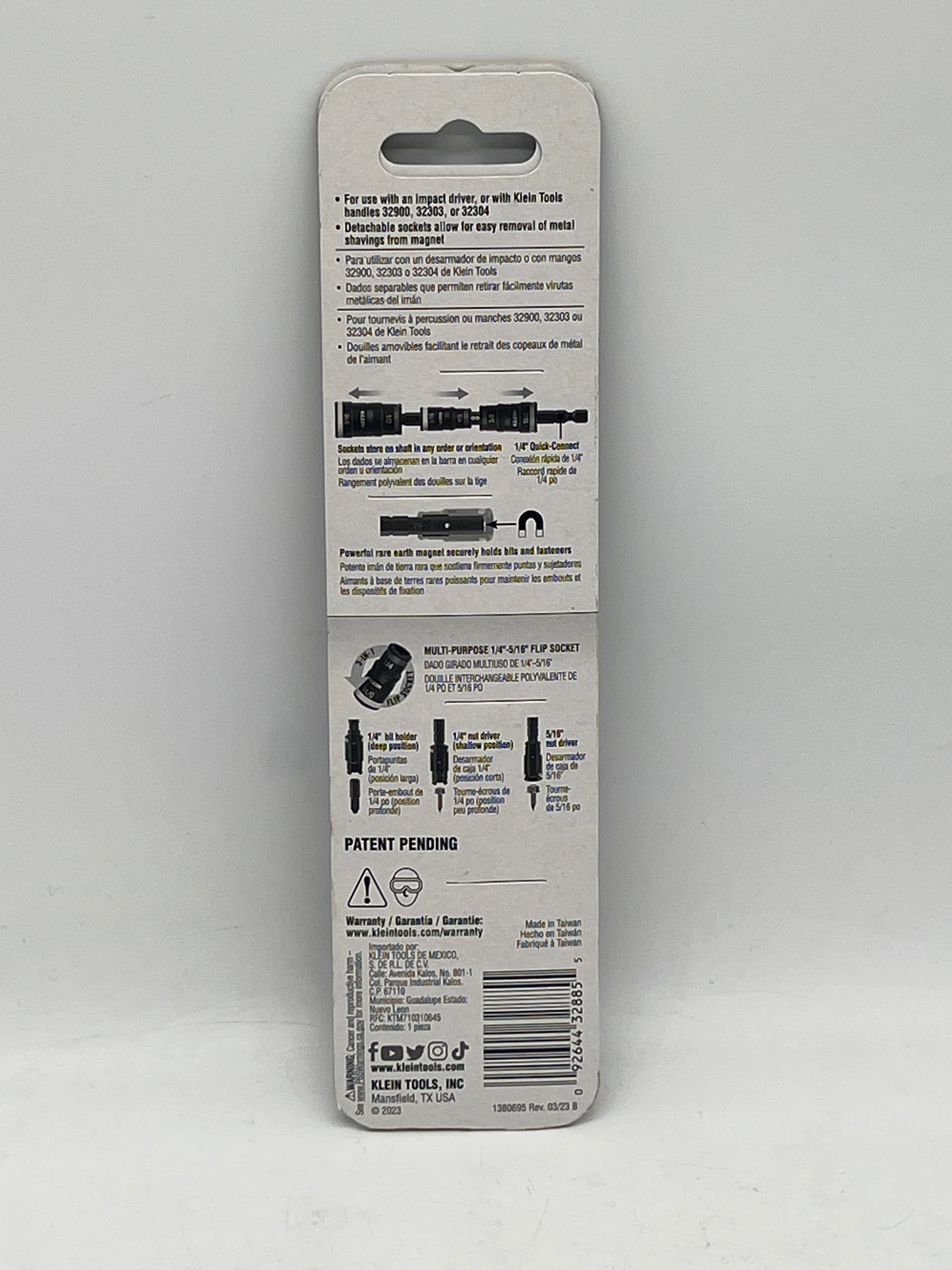 Klein Tools 32933G Bit Set 7 Pieces Black Steel T25 Hex New In Box