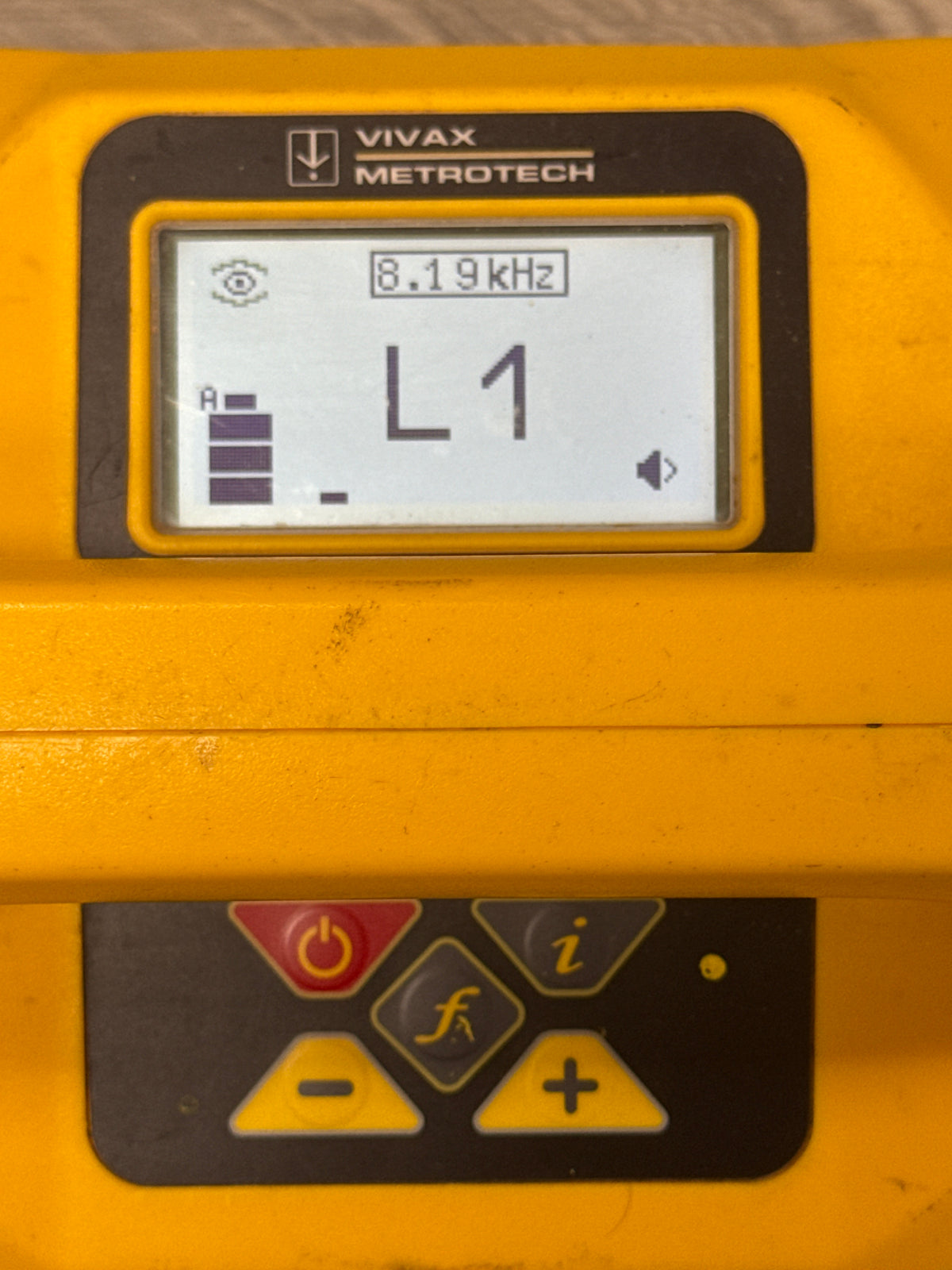 Vivax Metrotech vLoc3-Pro Utility Locator w/ Loc3-5Tx Transmitter Kit - Used