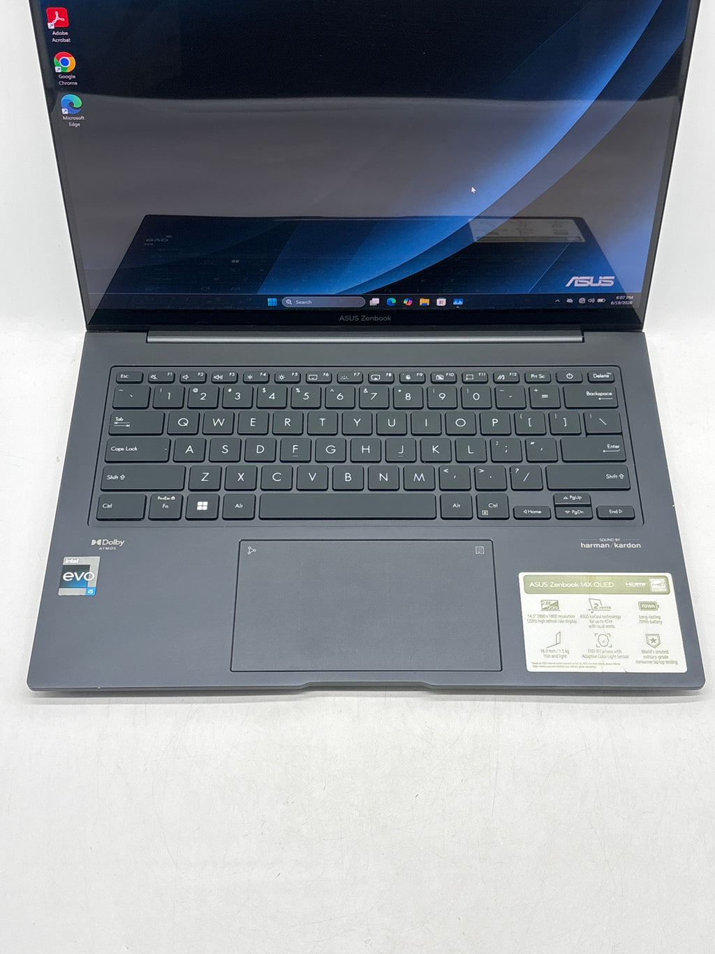 Asus Q410V 14" Intel Core i5-13500H 8GB RAM 512GB SSD Touchscreen Blue - Used