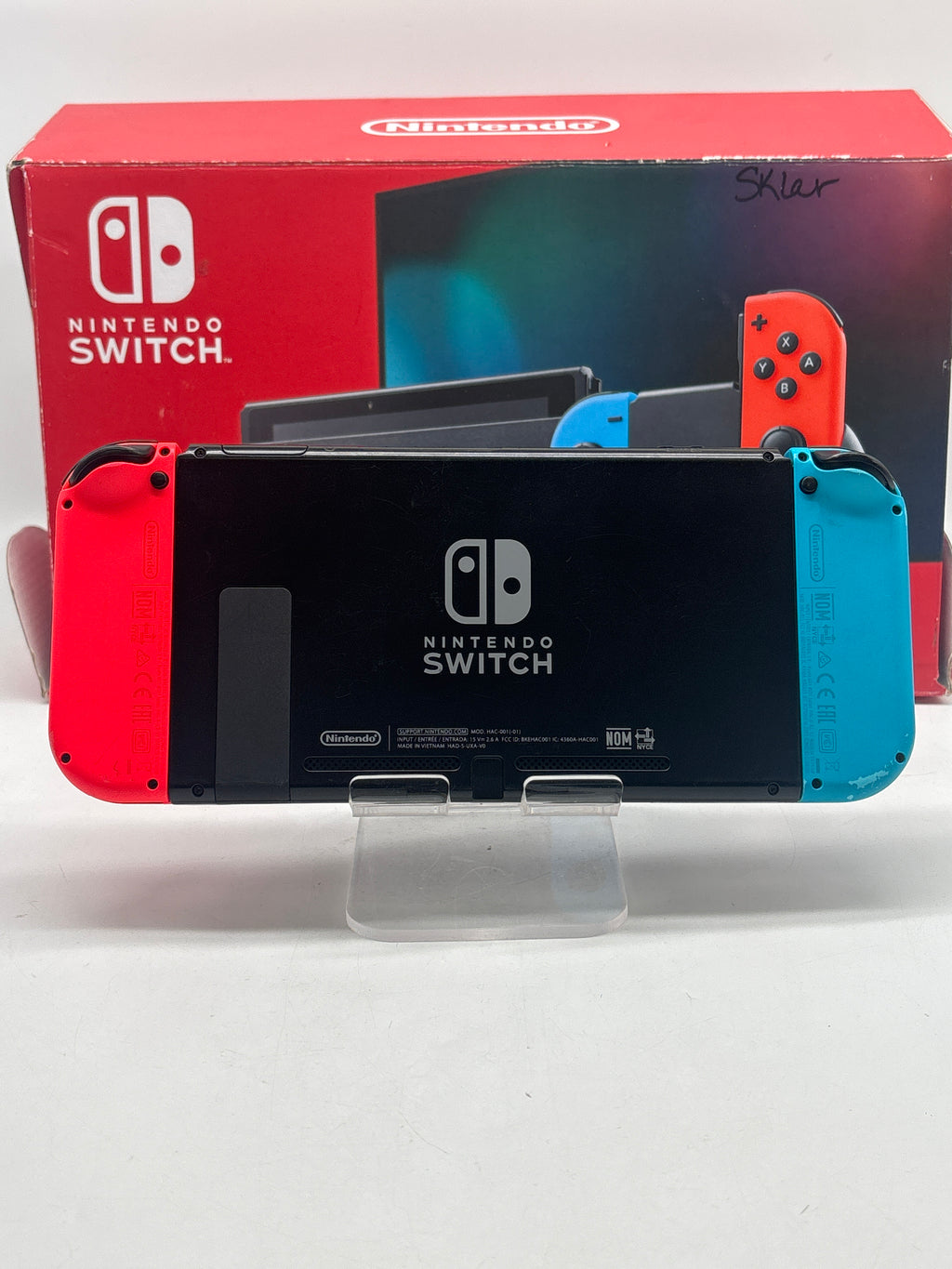 Nintendo Switch HAC-001-01 32GB Gray Used With Box Joy-Cons
