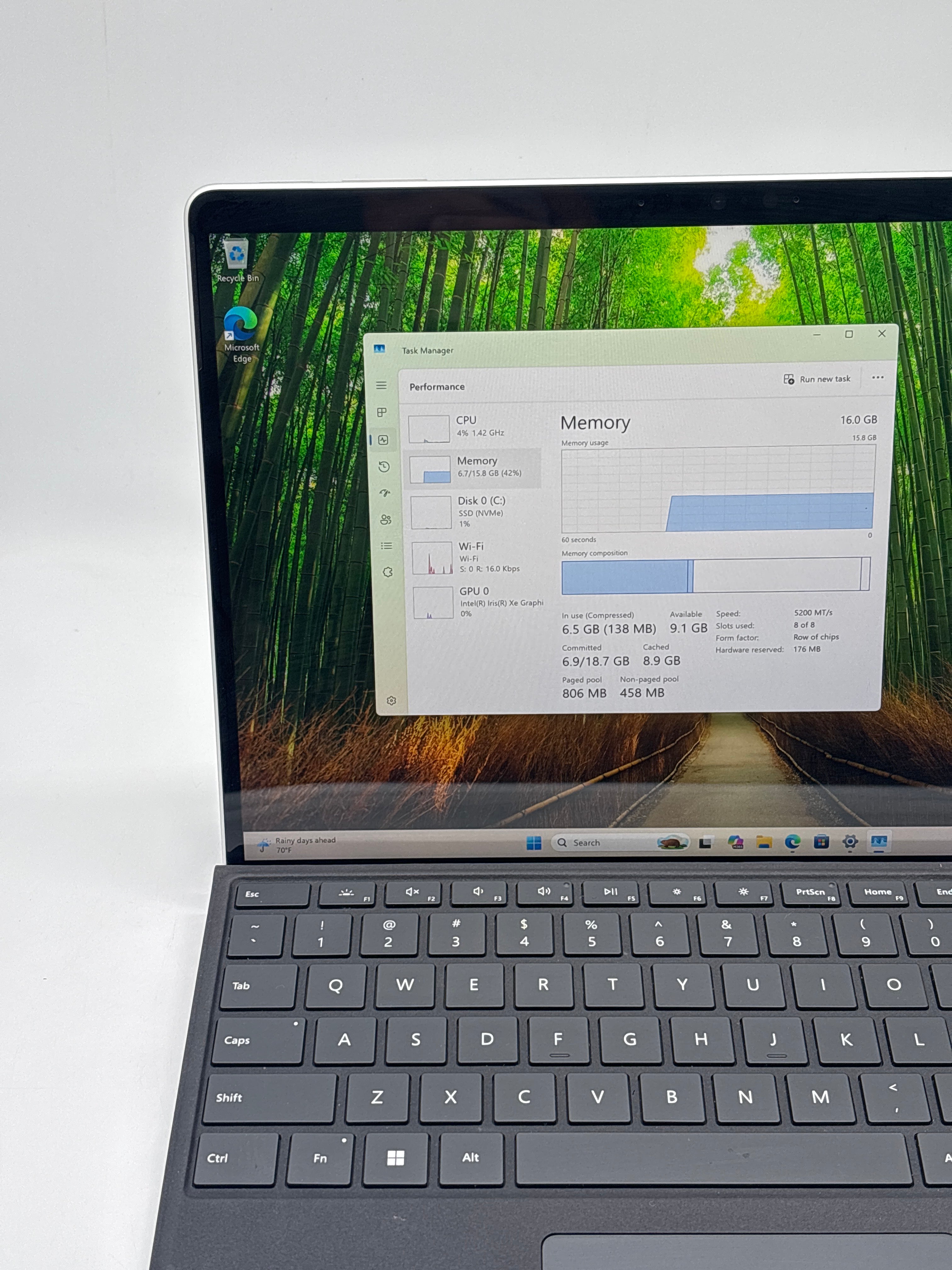 Microsoft Surface Pro 9 2038 i5-1245U 16GB RAM 256GB SSD