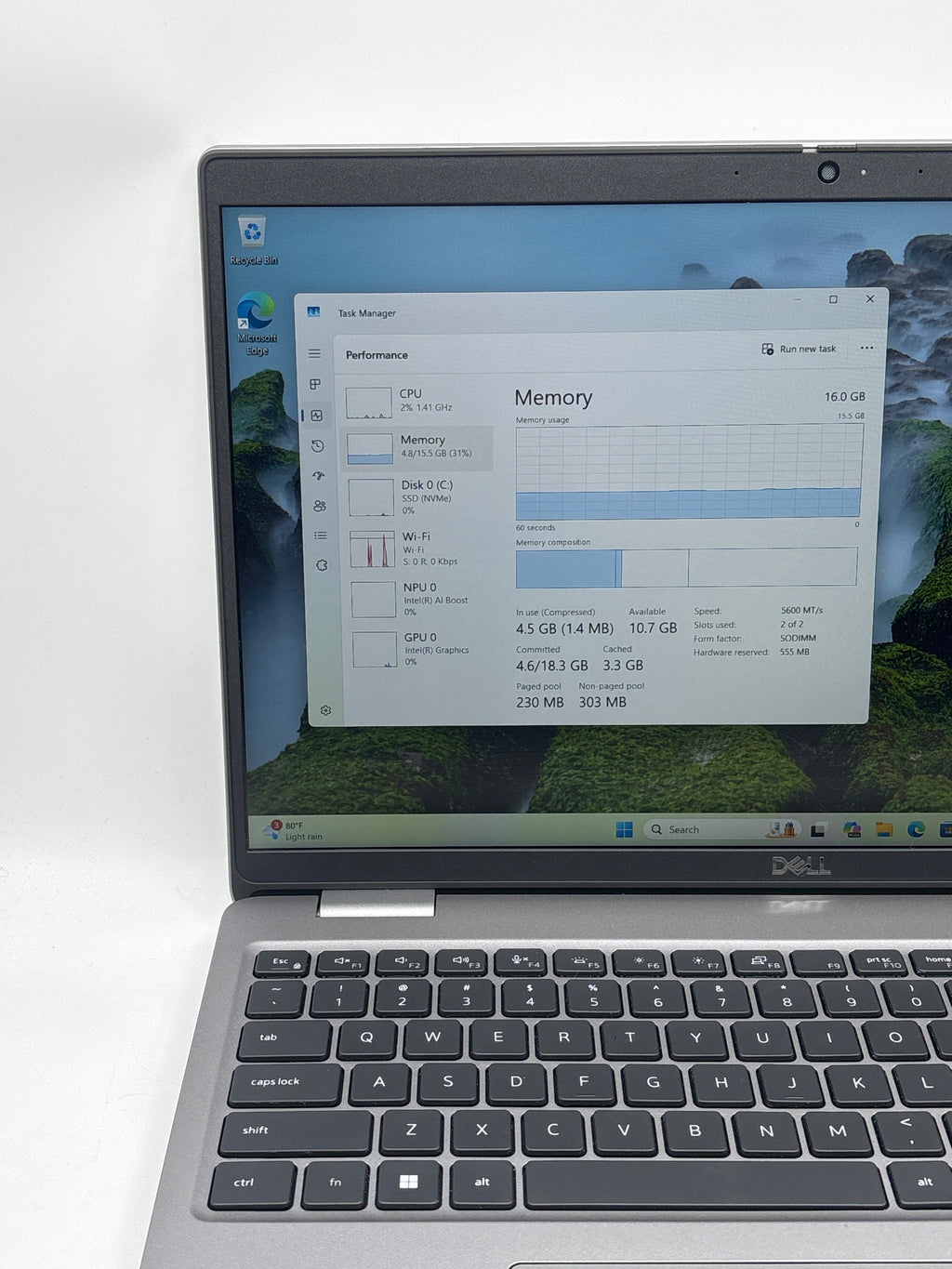 Dell Latitude 5550 Ultra 5 125U 16GB RAM 512GB SSD Used