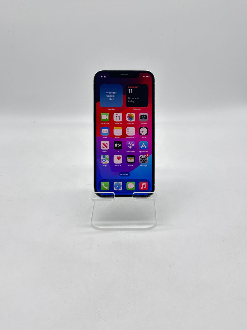 Apple iPhone 12 Pro 128GB Factory Unlocked - Cracked Back Bad Batt