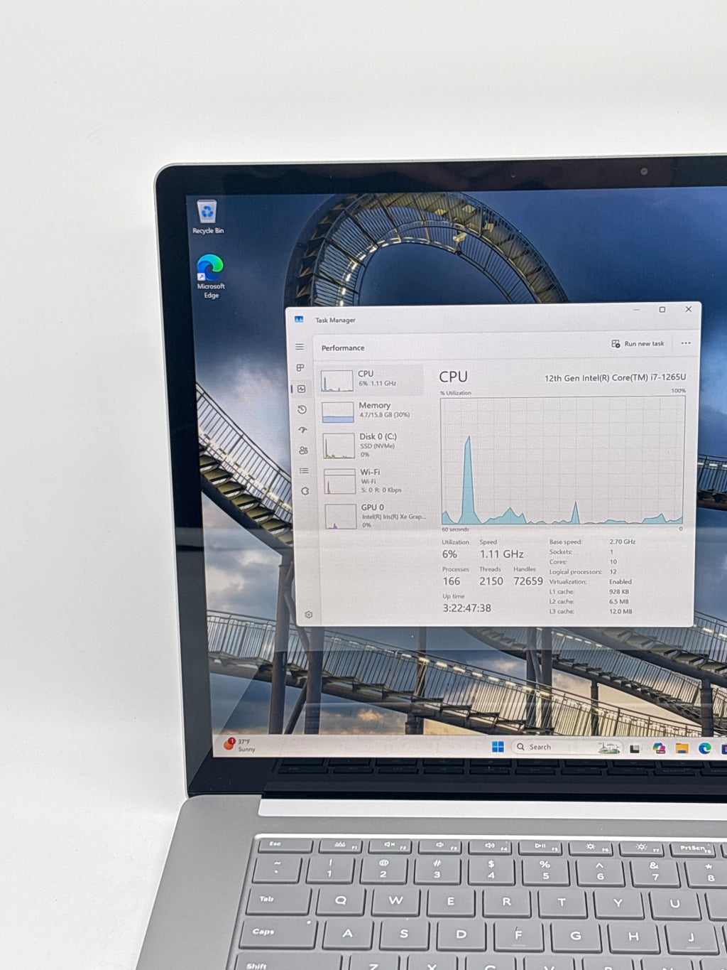Microsoft Surface Laptop 5 i7-1265U 16GB RAM 512GB SSD