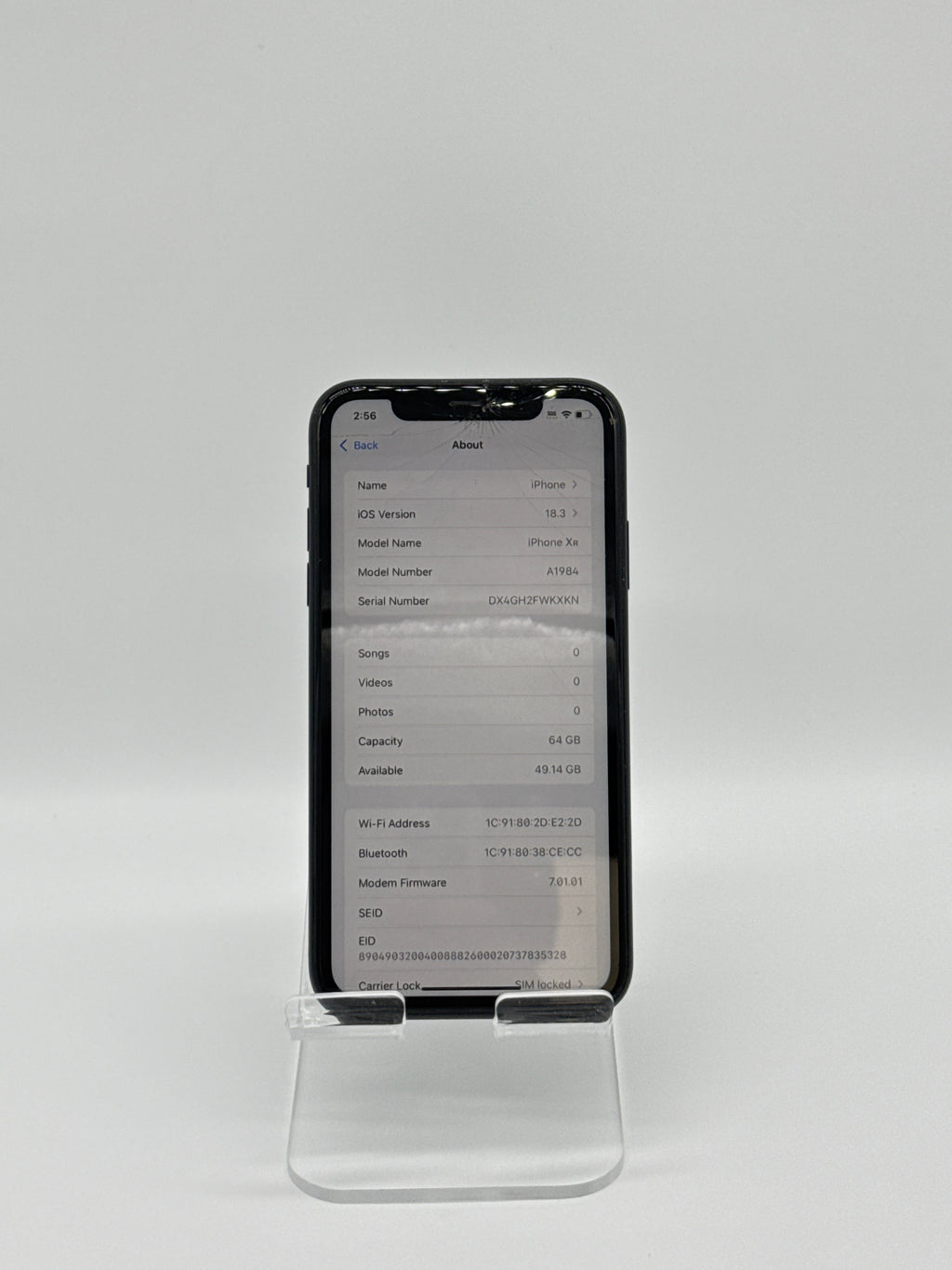 Apple iPhone XR 6.1" 128GB Black Boost Mobile