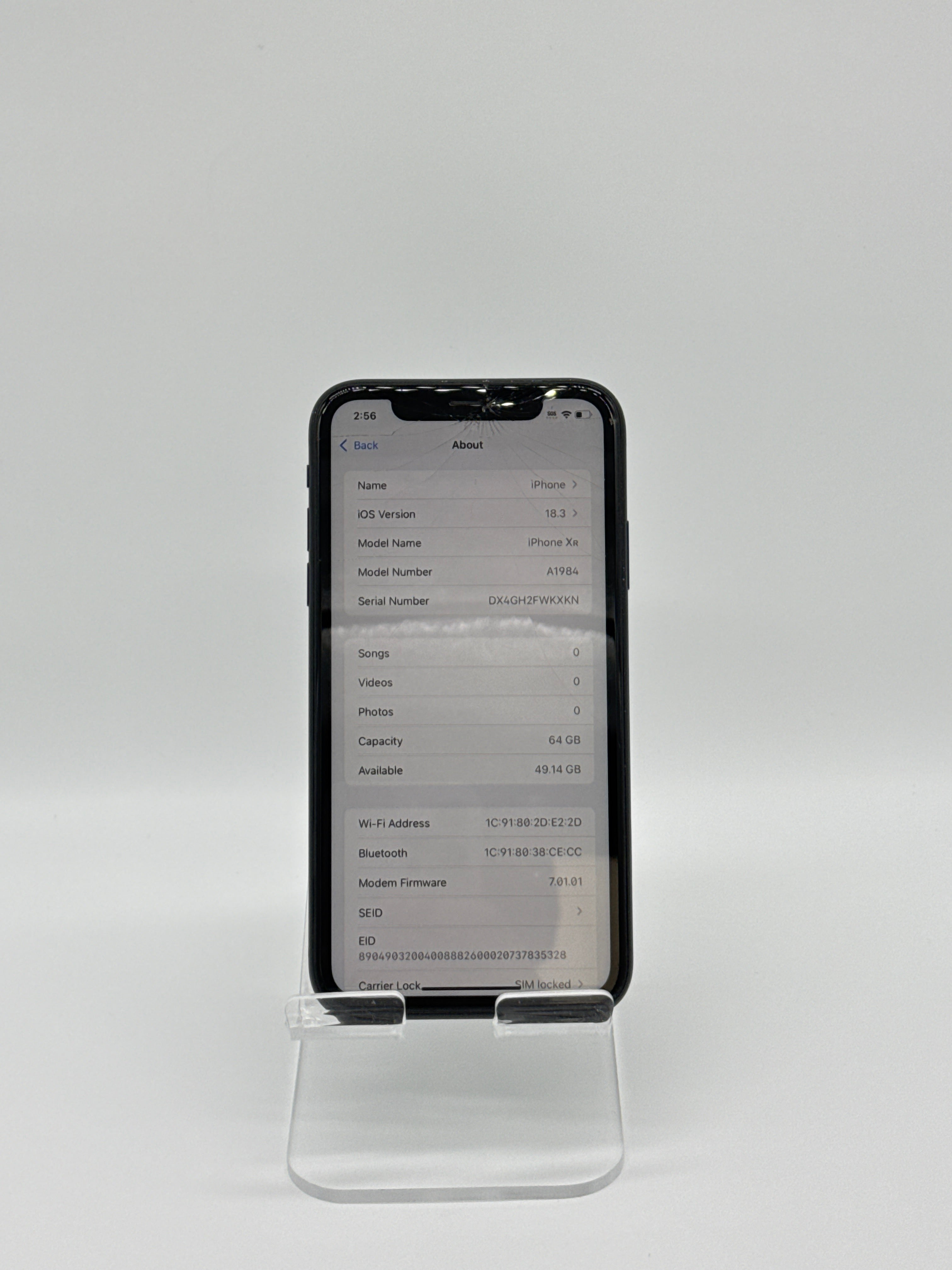 Apple iPhone XR 6.1" 128GB Black Boost Mobile