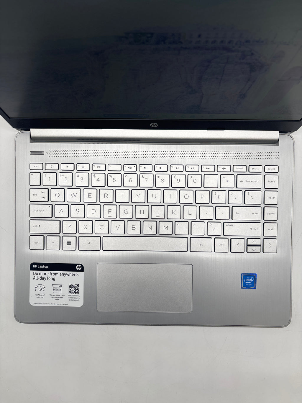 HP 14-dq0760dx 14 inch Celeron N4120 16GB RAM 128GB Silver Laptop