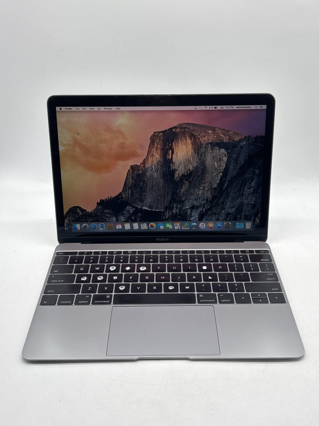 Apple MacBook A1532 12" Core M 8GB RAM 512GB SSD Space Gray - For Parts