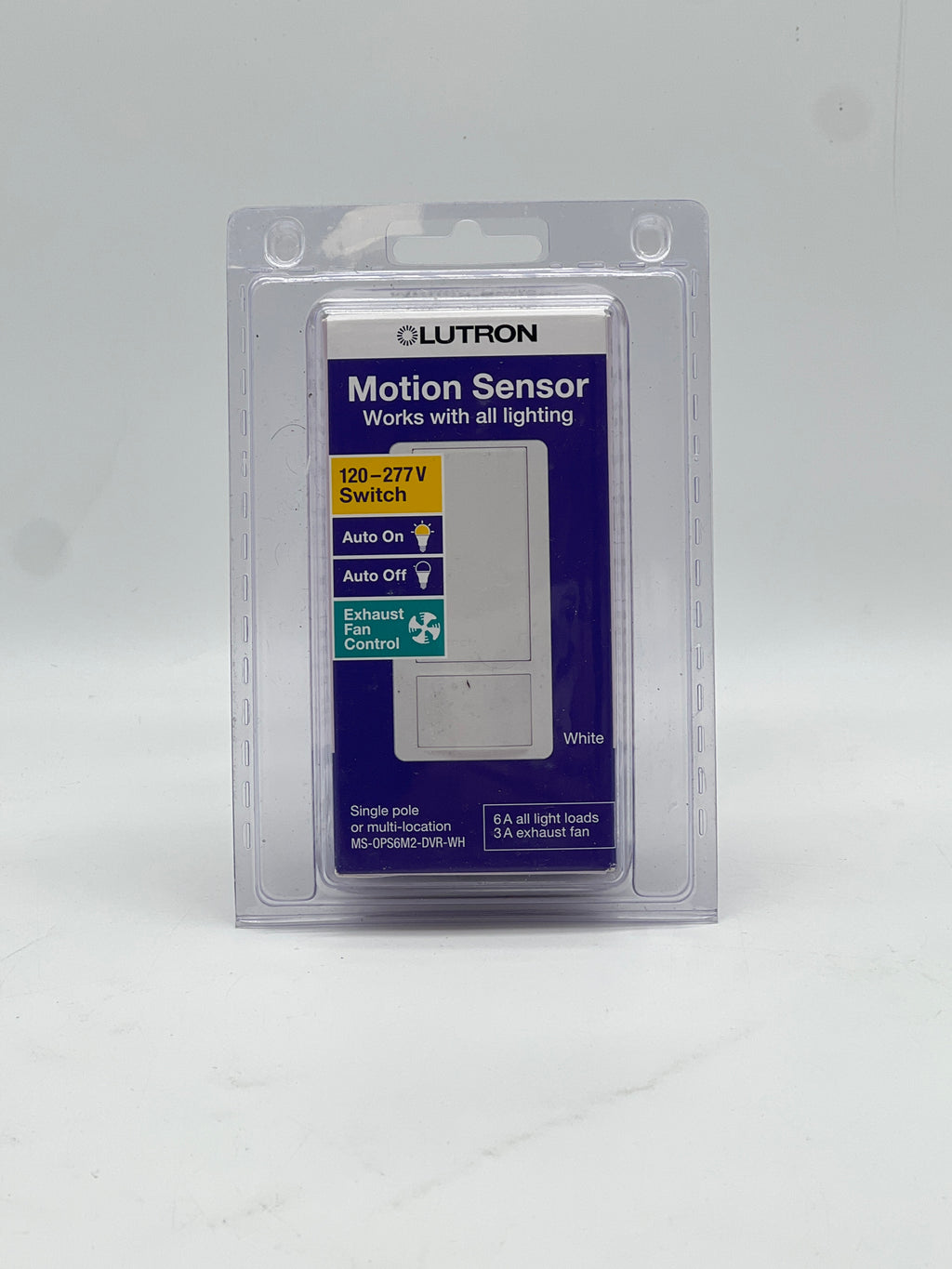 Lutron Motion Sensor Wireless White MS-OPS6M2-WH