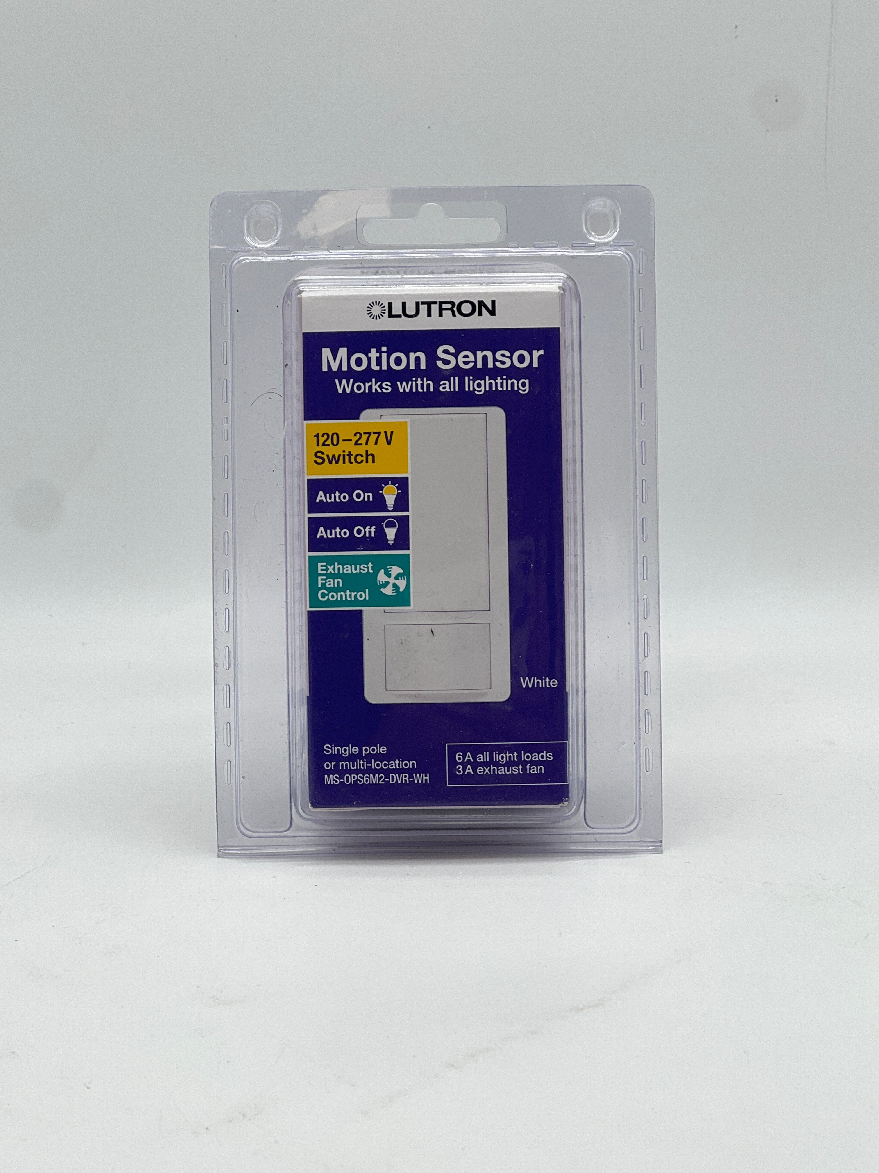 Lutron Motion Sensor Wireless White MS-OPS6M2-WH