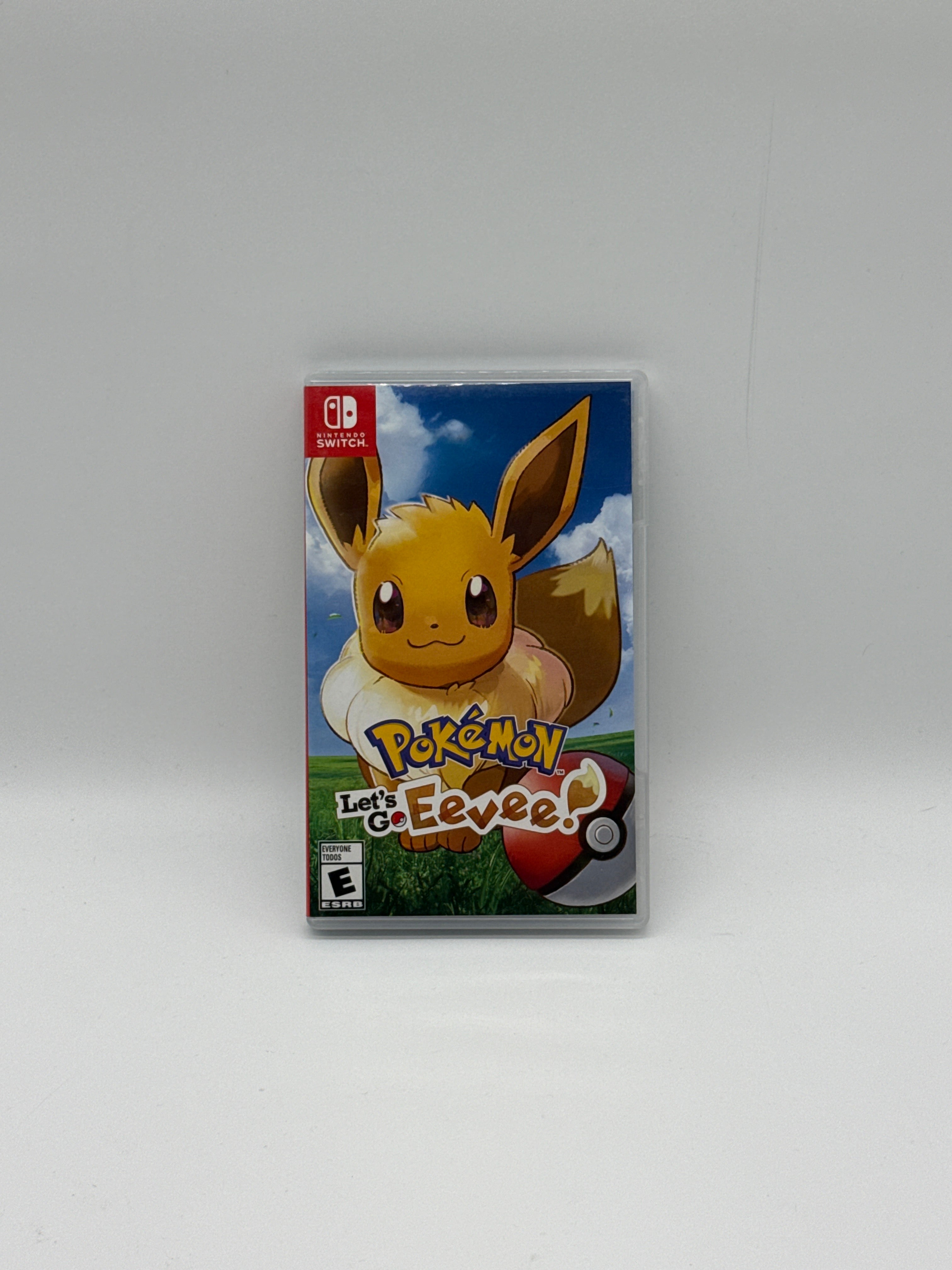 Nintendo Switch Pokemon Let's Go Eevee Video Game with Box