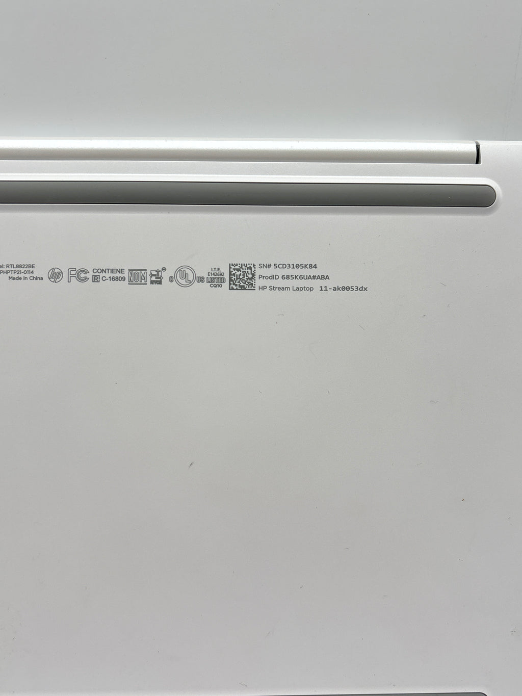 HP Stream 11-ak0xxx Celeron N4120 4GB RAM 64GB SD - Used