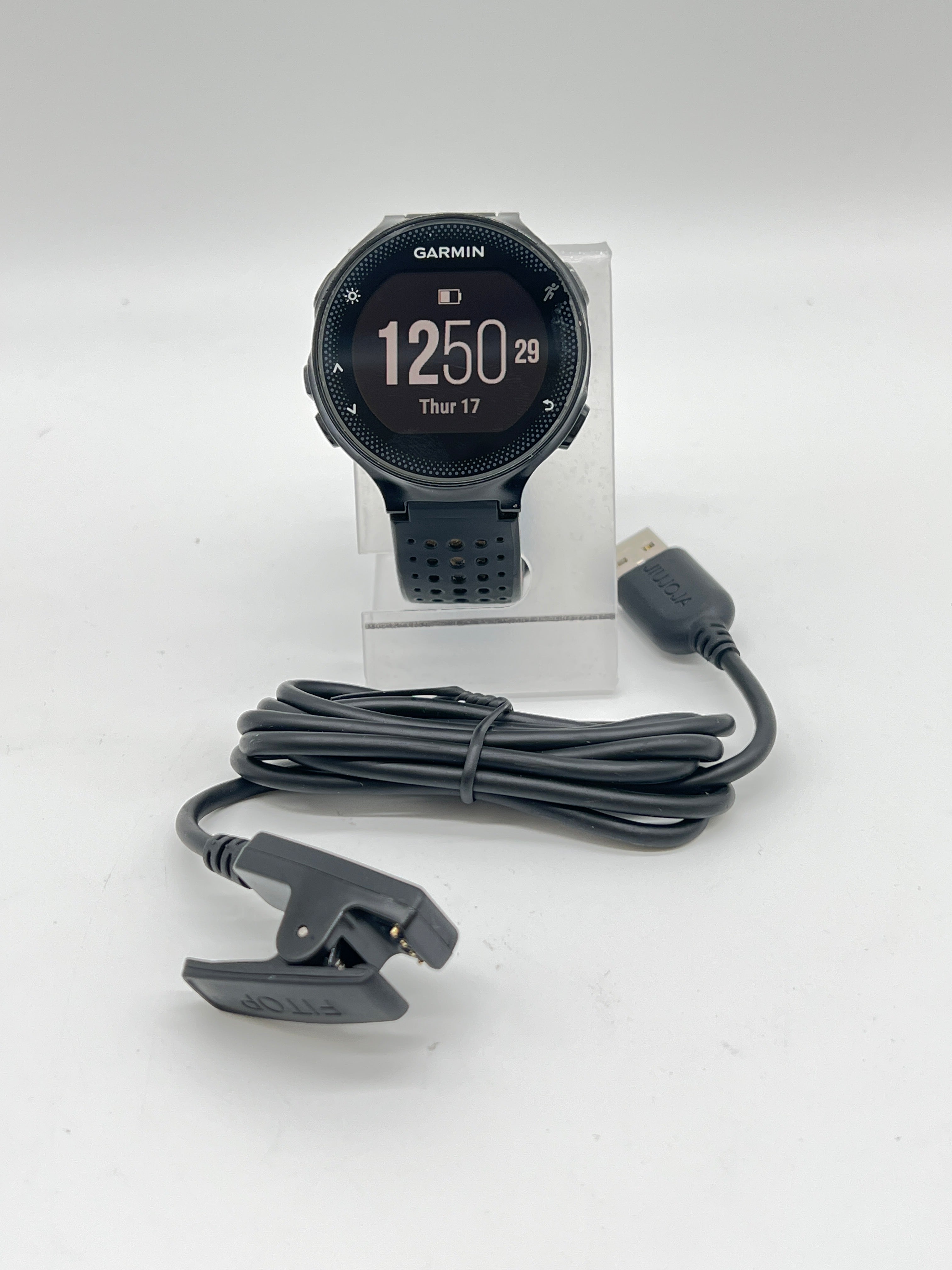 Garmin Forerunner 235 Black Smart Watch Heart Rate GPS Used