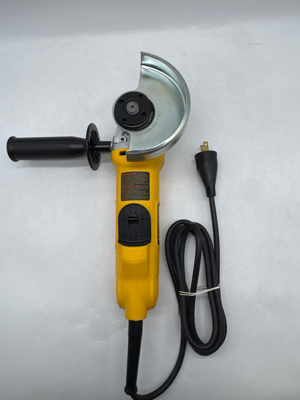 DeWalt DWE4120N 4-1 2in Angle Grinder 120V 12000 RPM Yellow - Used