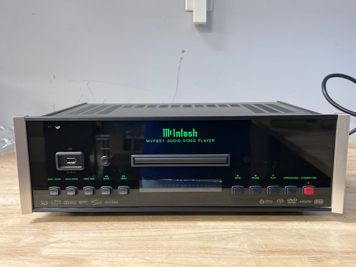 McIntosh MVP891 CD SACD Video Universal Player Black - Used