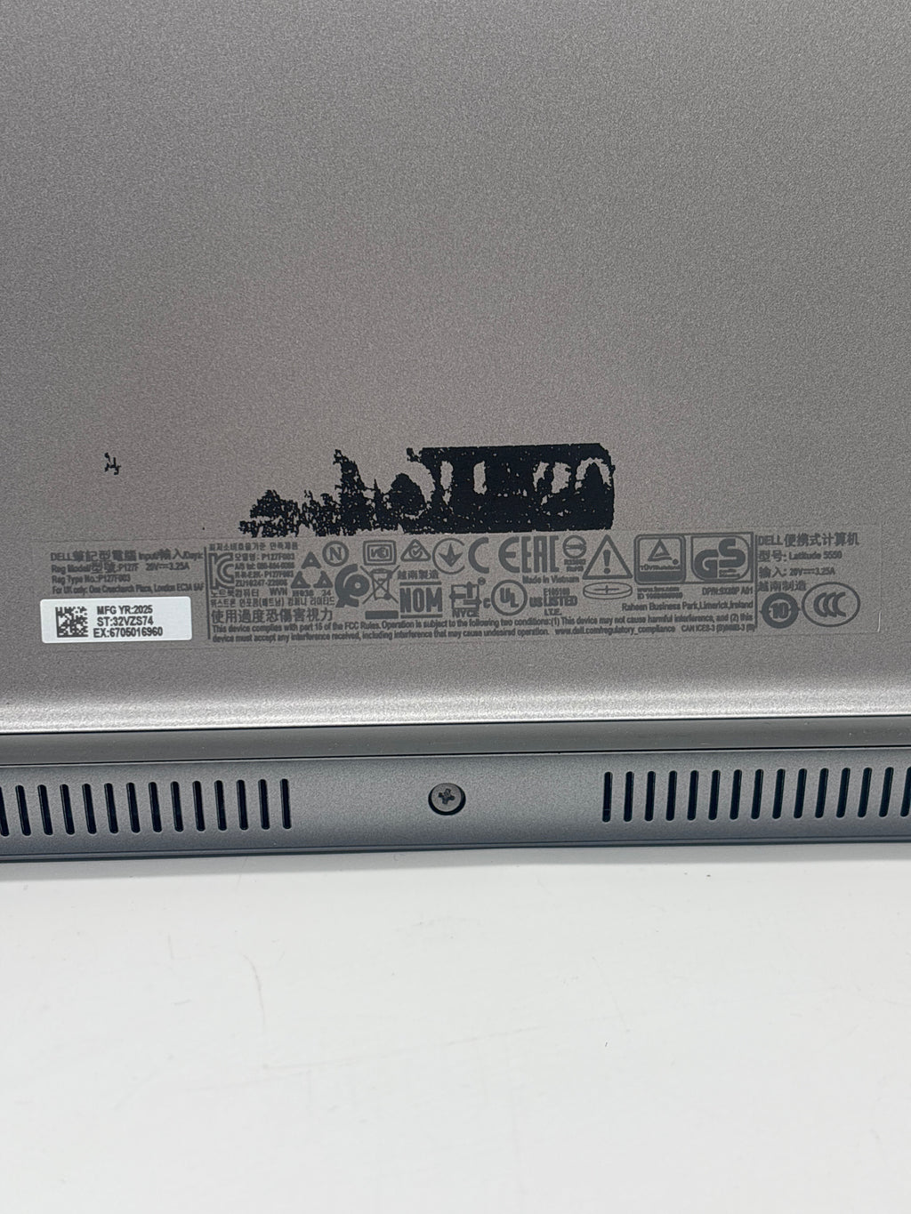 Dell Latitude 5550 Ultra 5 125U 16GB RAM 256GB SSD - Used (Warranty)
