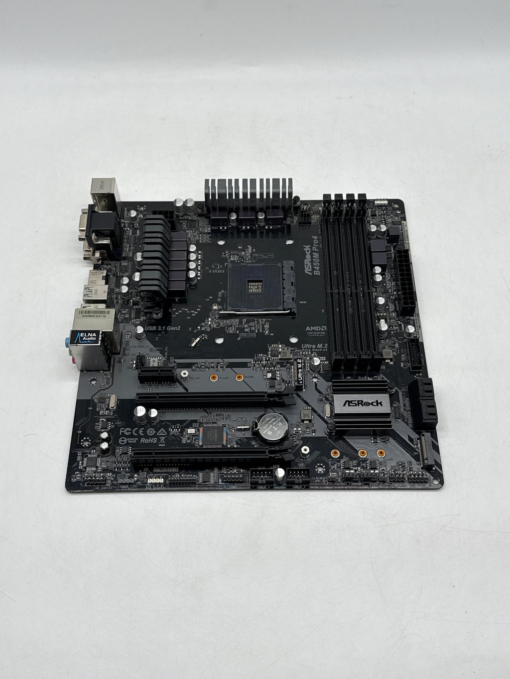 AsRock B450M Pro4 AM4 mATX AMD DDR4 Motherboard