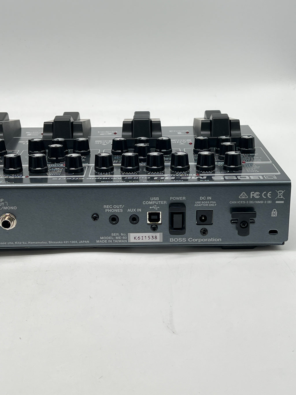 Boss ME-80 Guitar Multi-Effects Processor Pedal Black - Used