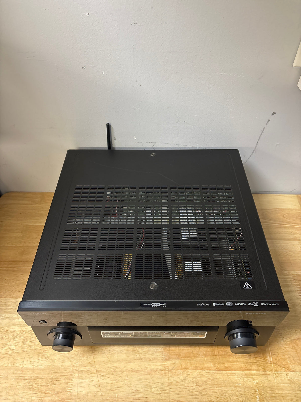 Yamaha AVENTAGE RX-A3070 9.2 Channel Dolby Atmos AV Receiver Black - Used
