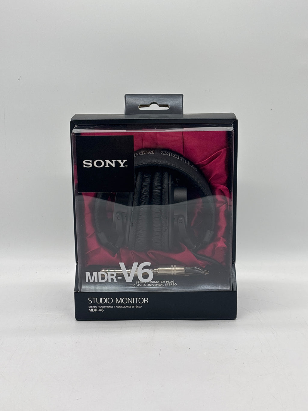 Sony MDR-V6 Over the Ear Headphones - New In Box (READ)