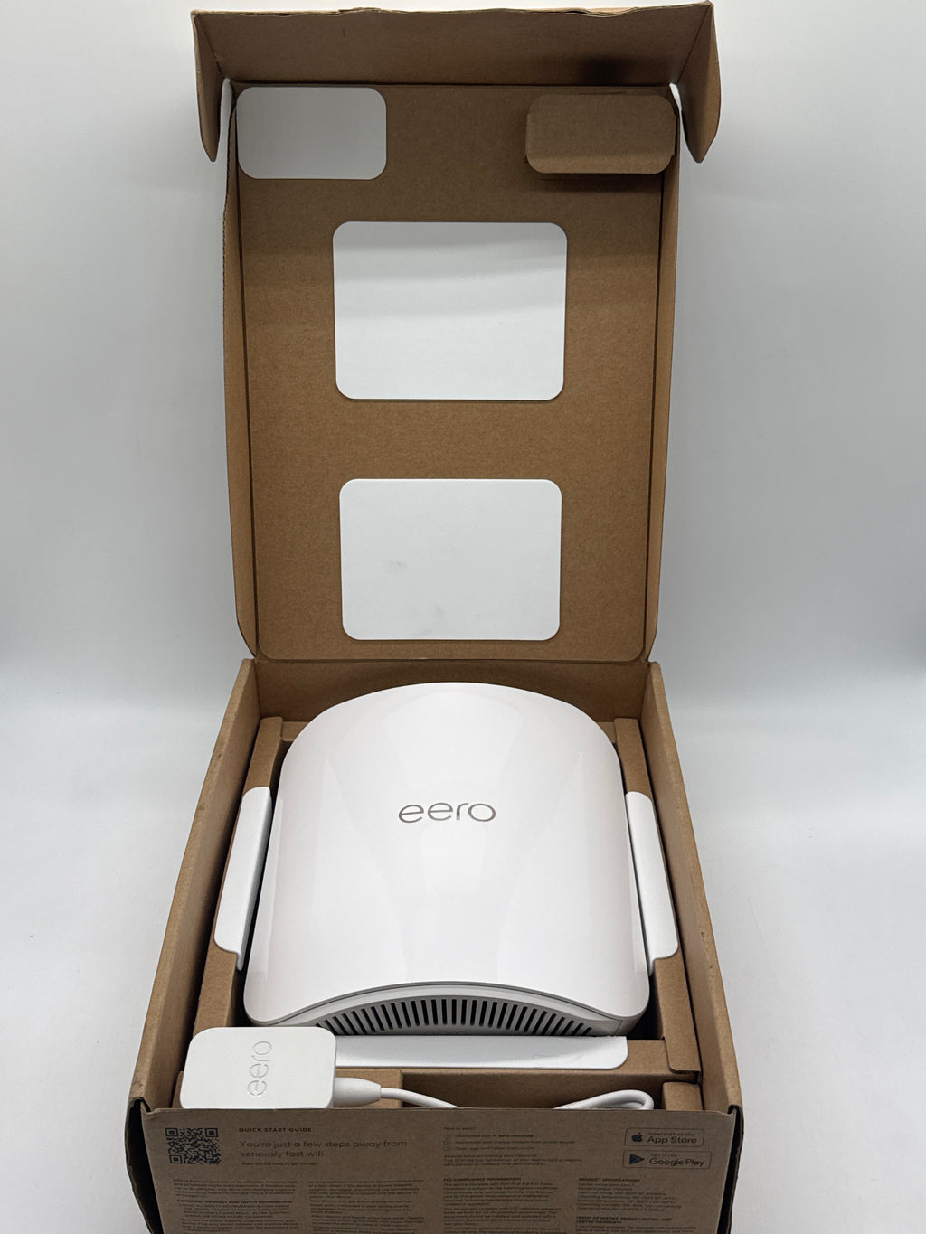 eero Max 7 Tri Band WiFi 7 V010001 Mesh Router - For Parts (Unknown ISP)