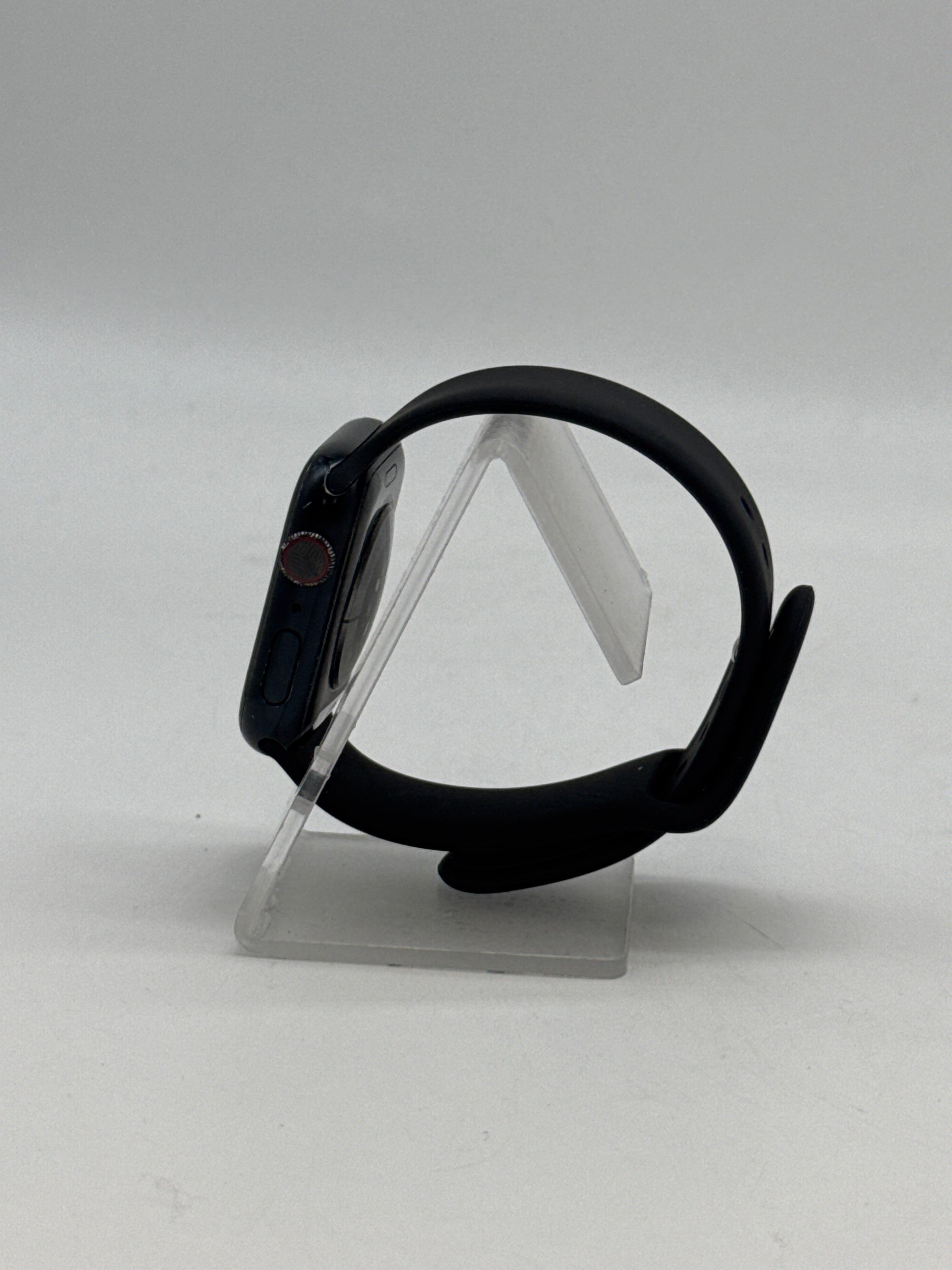 Apple Watch Series 7 A2477 45mm GPS + Cellular Midnight Aluminum Watch