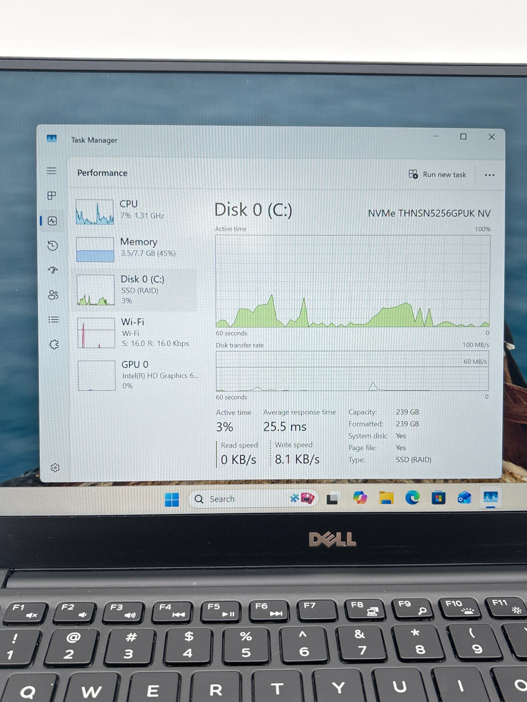 Dell XPS 13 9360 i7 8GB RAM 256GB SSD - For Parts (Read DESC)