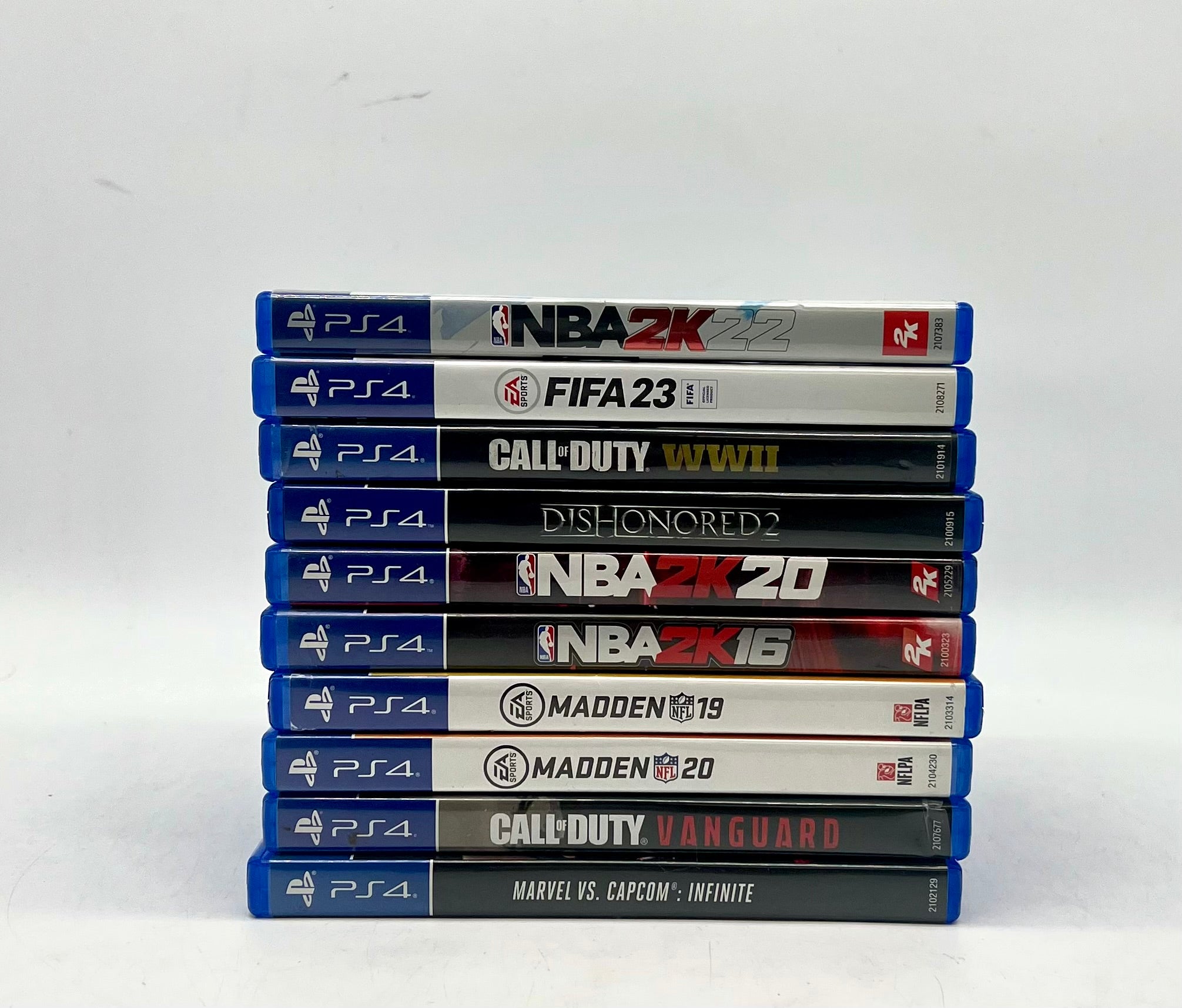Lot of 10 Used PlayStation 4 Games - Used