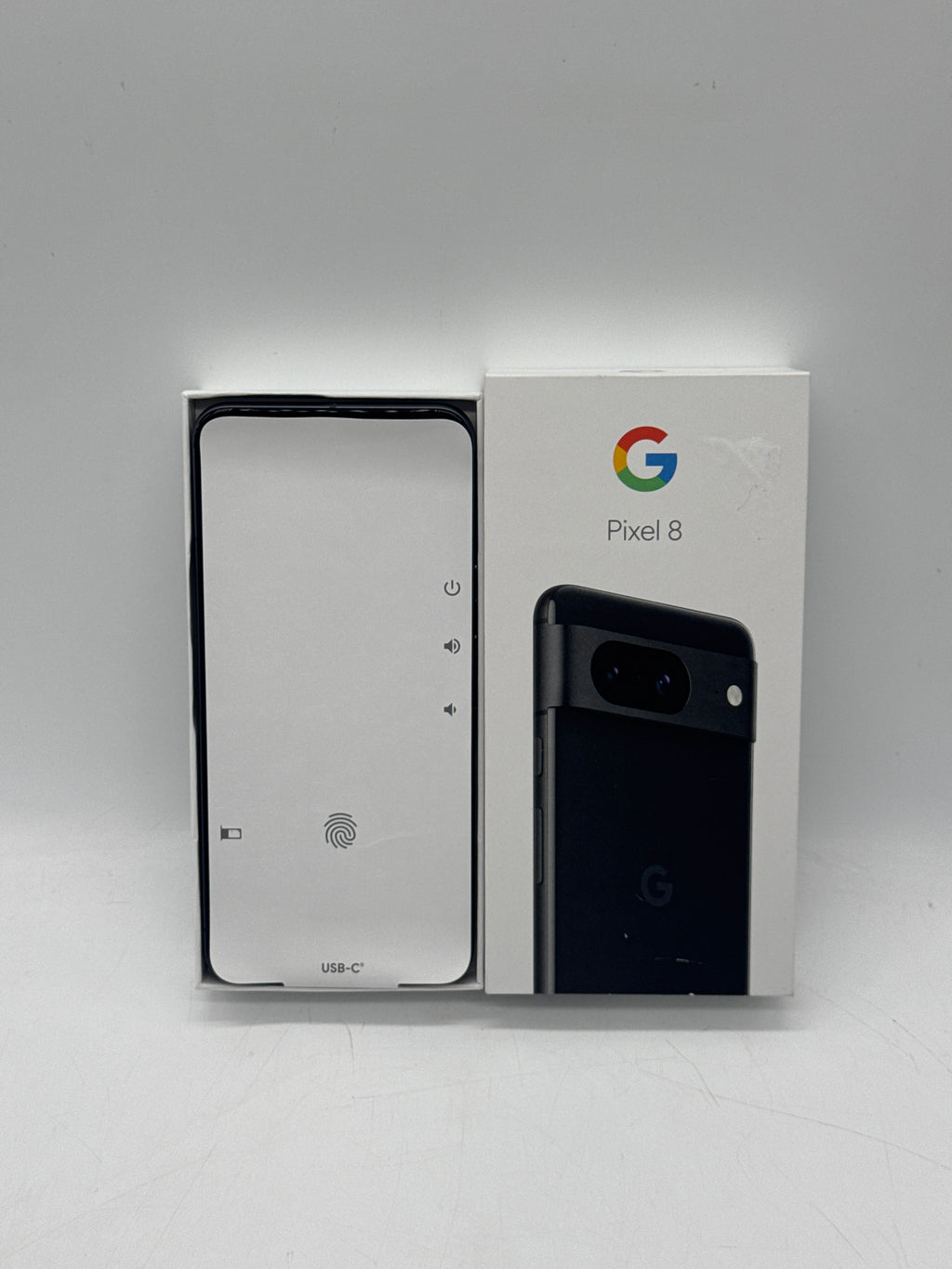 Google Pixel 8 128GB Black Unlocked - Used With Box