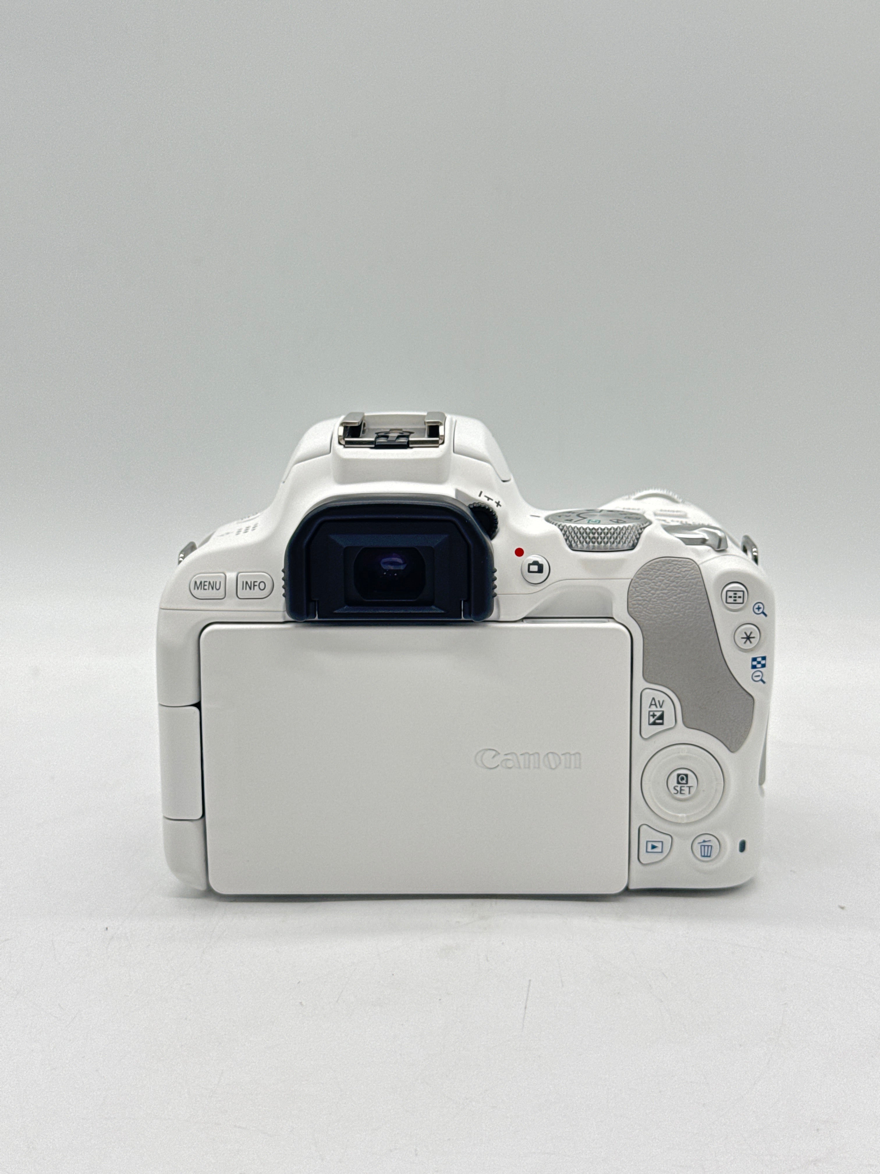 Canon EOS Rebel SL2 DSLR Camera White EF-S 18-55MM Lens - Used