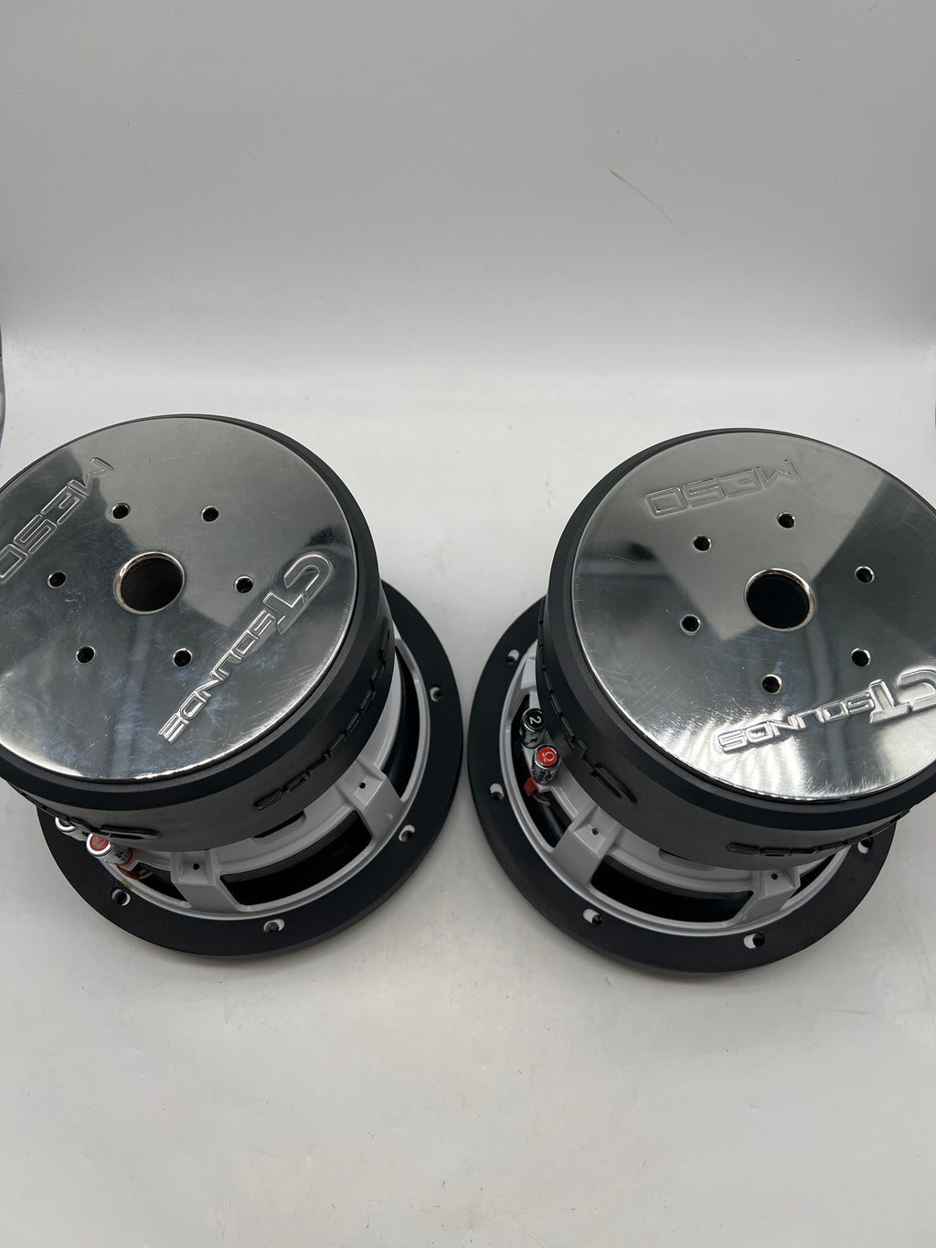 CT Sounds MESO-8 Car Subwoofer 8" 800W RMS Dual Voice Coil Black - Used