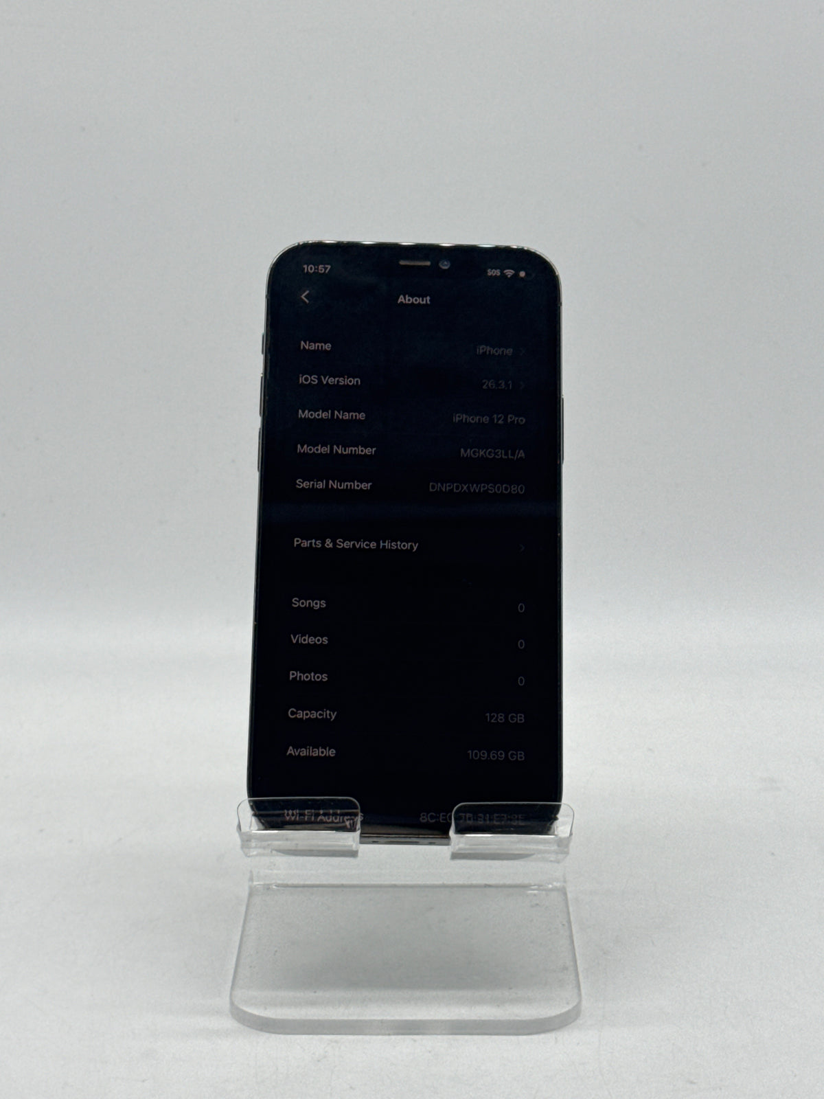 Apple iPhone 12 Pro 128GB Graphite Unlocked For Parts